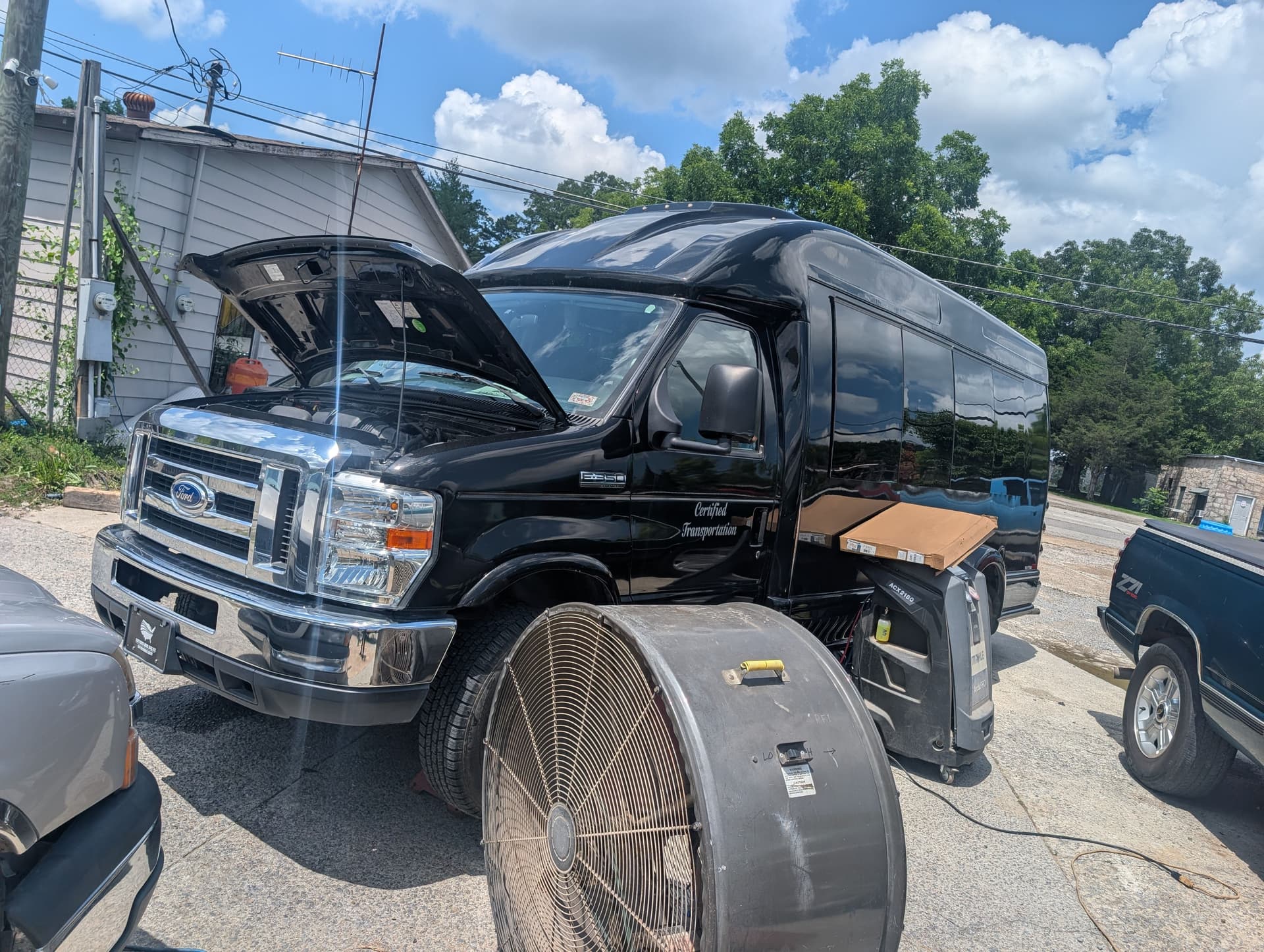 Gallery photos for A/C Repair on a 2016 Ford E350 Turtle Top Luxury Coach: Image #8