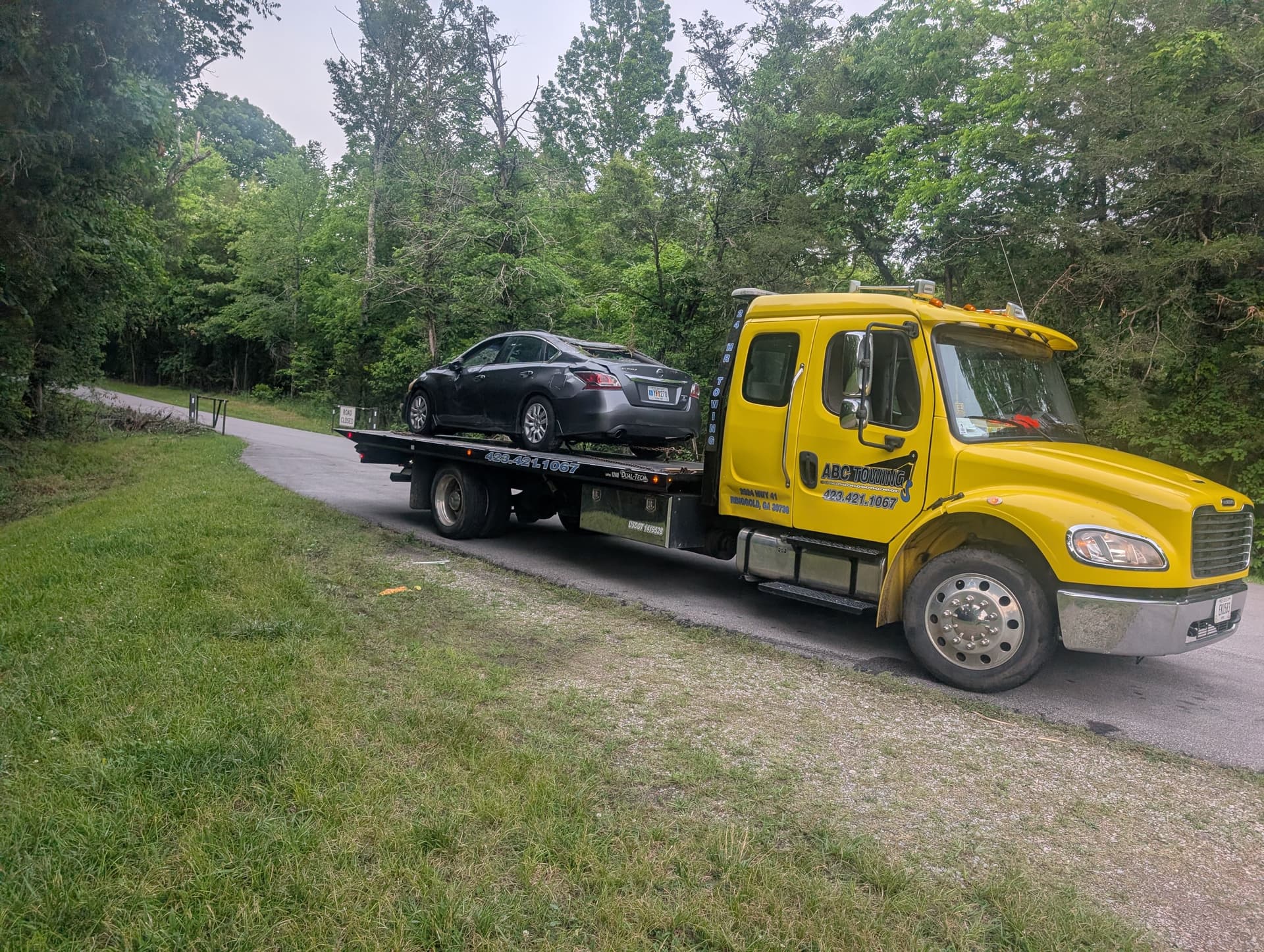 Gallery photos for Rollover Recovery and Tow After a Serious Crash in Ringgold: Image #5