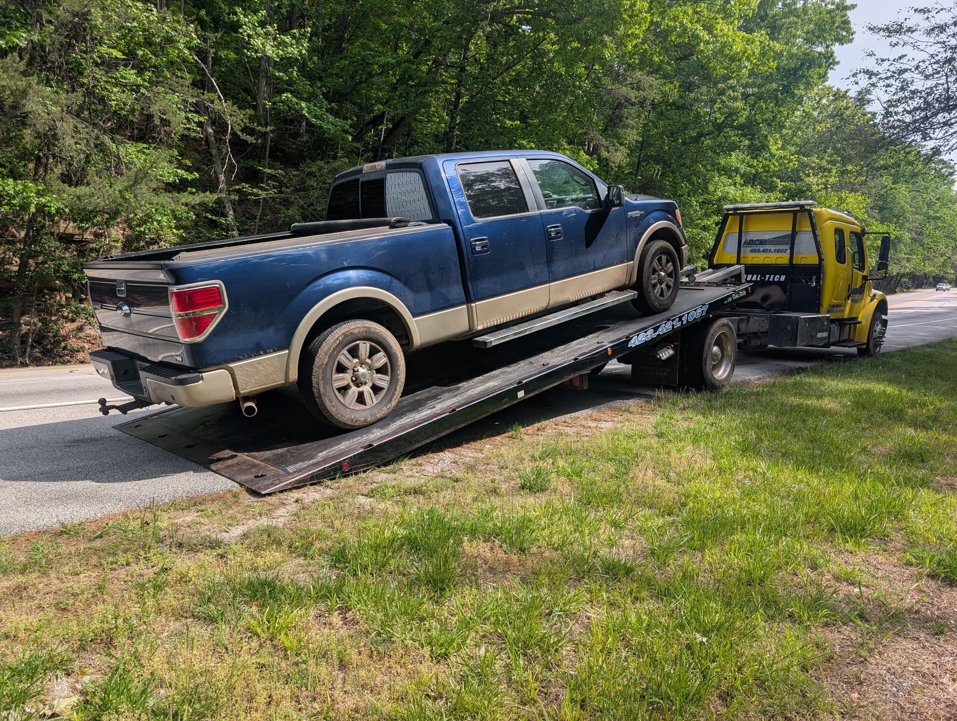Gallery photos for Transmission Trouble Tow from Signal Mountain to the Shop: Image #1