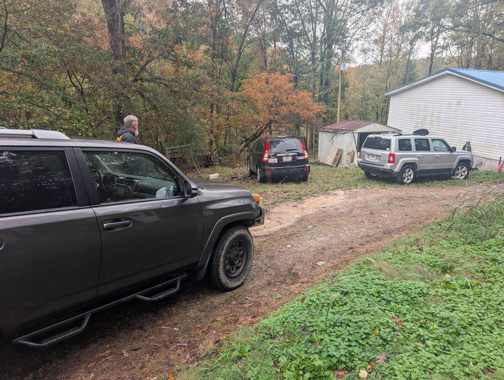 Successful Off-Road Recovery at Catoosa County Post Office