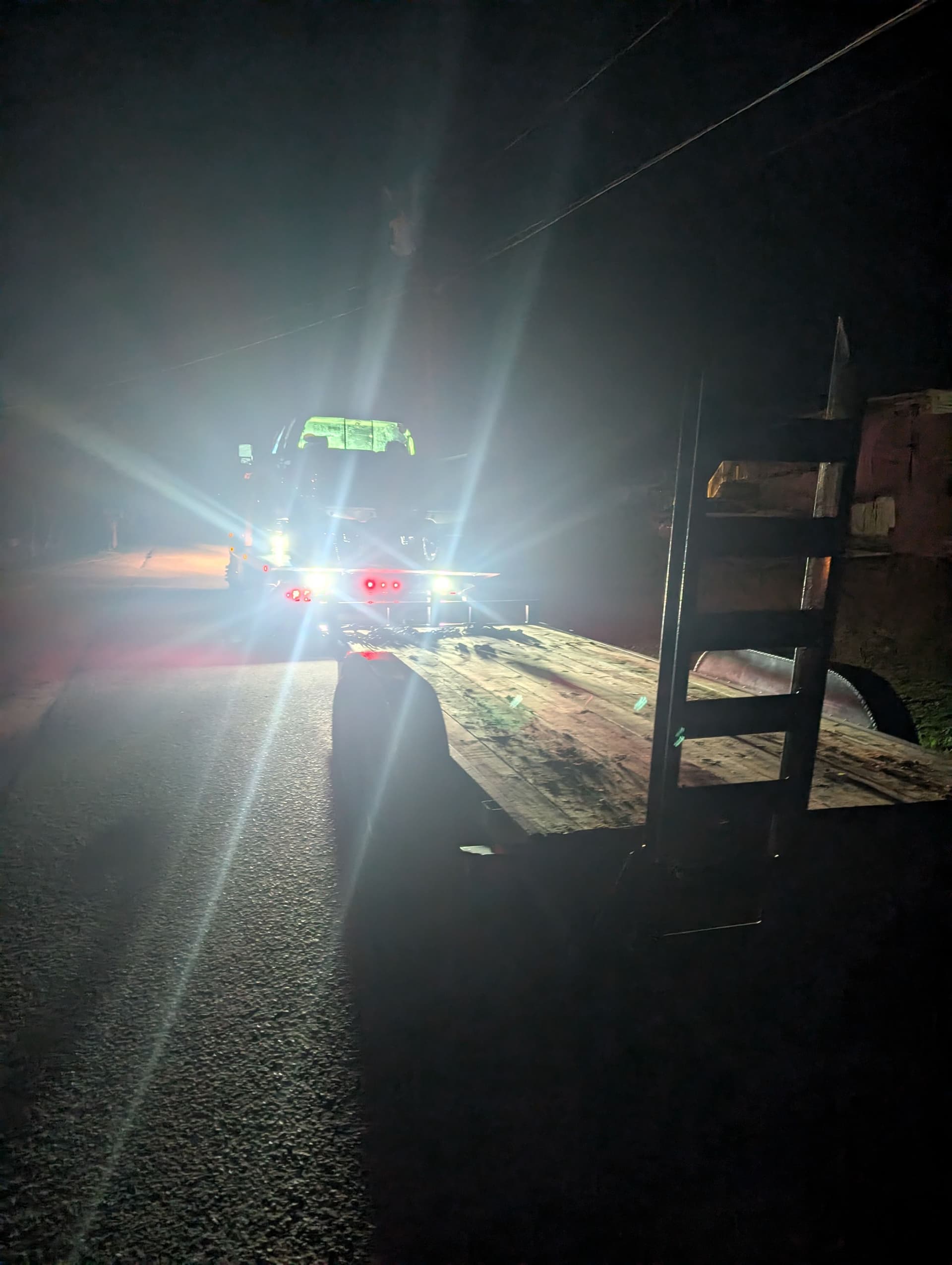 Gallery photos for Heavy Duty Night Tow F-250 and Track Loader Recovery: Image #2