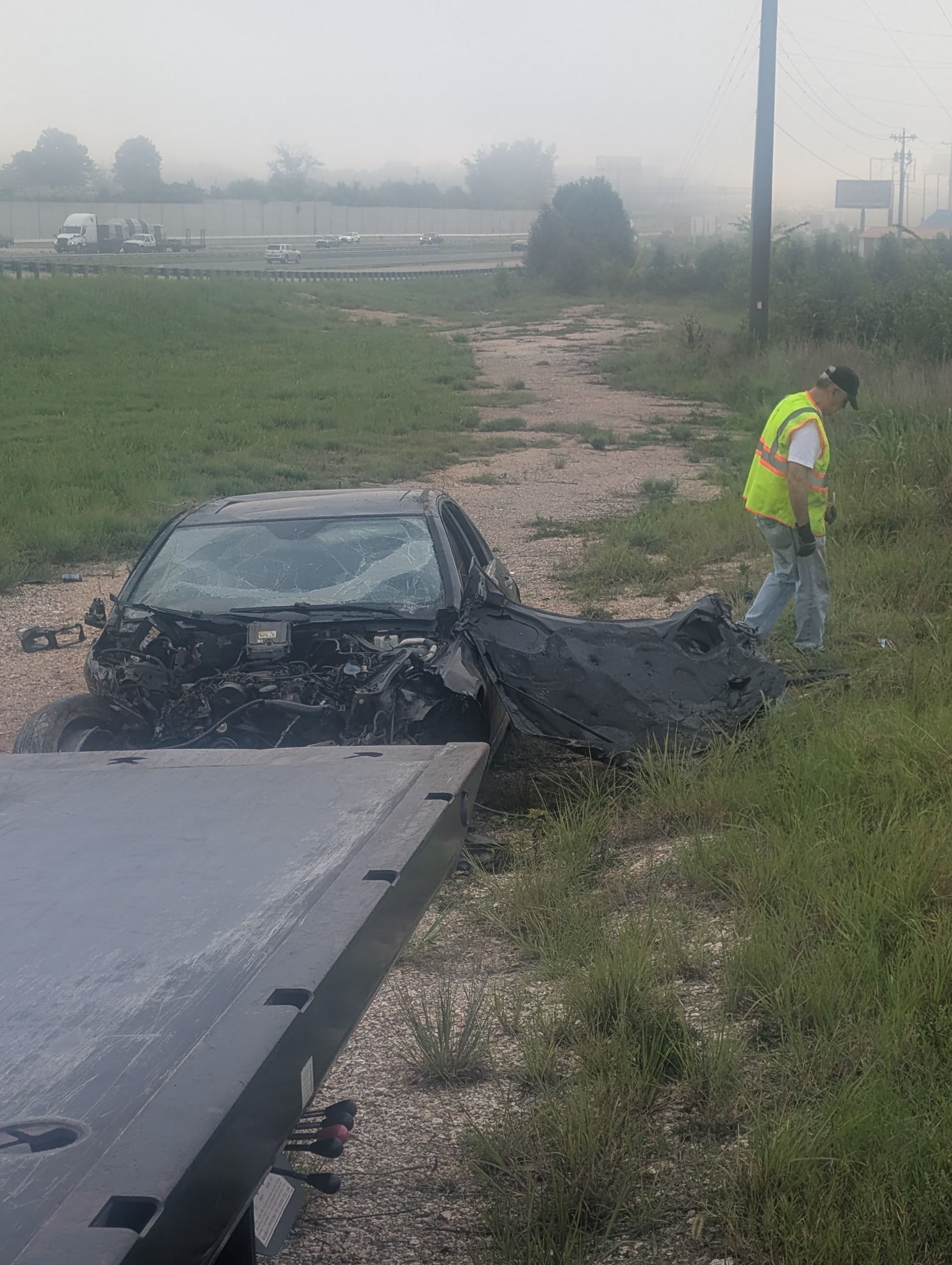 Gallery photos for Rollover Recovery at the 348 Entrance Ramp: Image #9