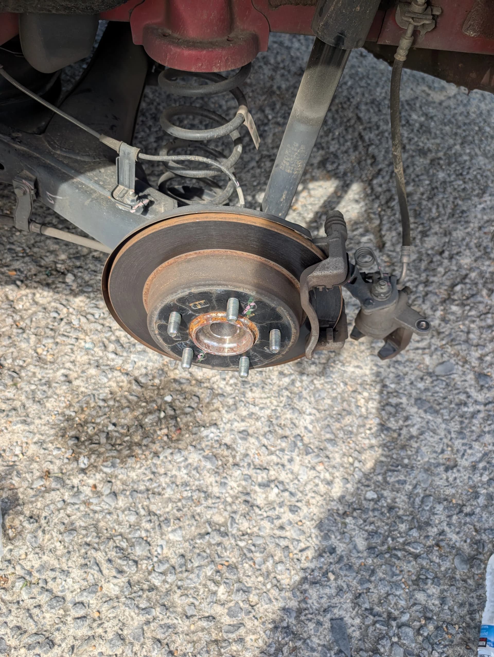 Gallery photos for Front and Rear Brake Pad Replacement on a Hyundai Elantra: Image #7