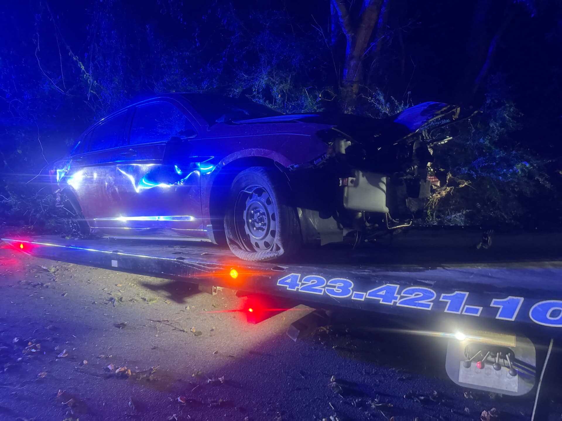Gallery photos for Late-Night Accident Recovery on Pine Grove Rd: Image #3