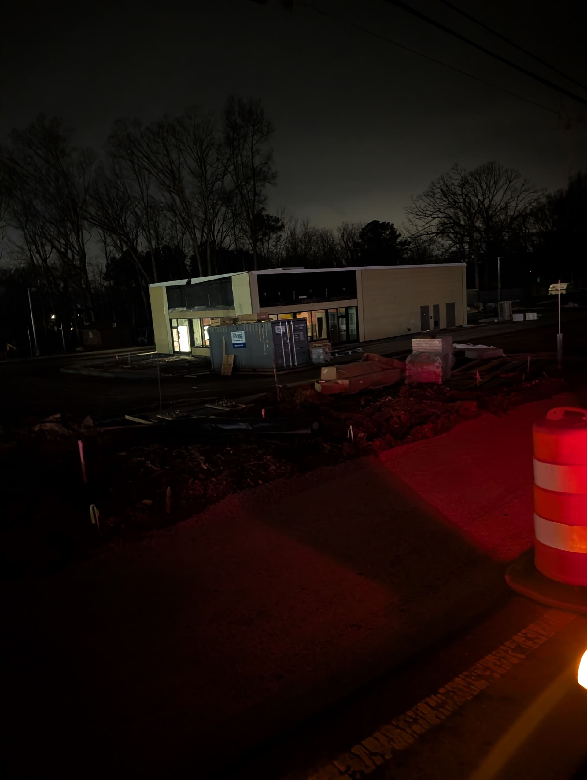 Late Night Rescue at the Construction Site