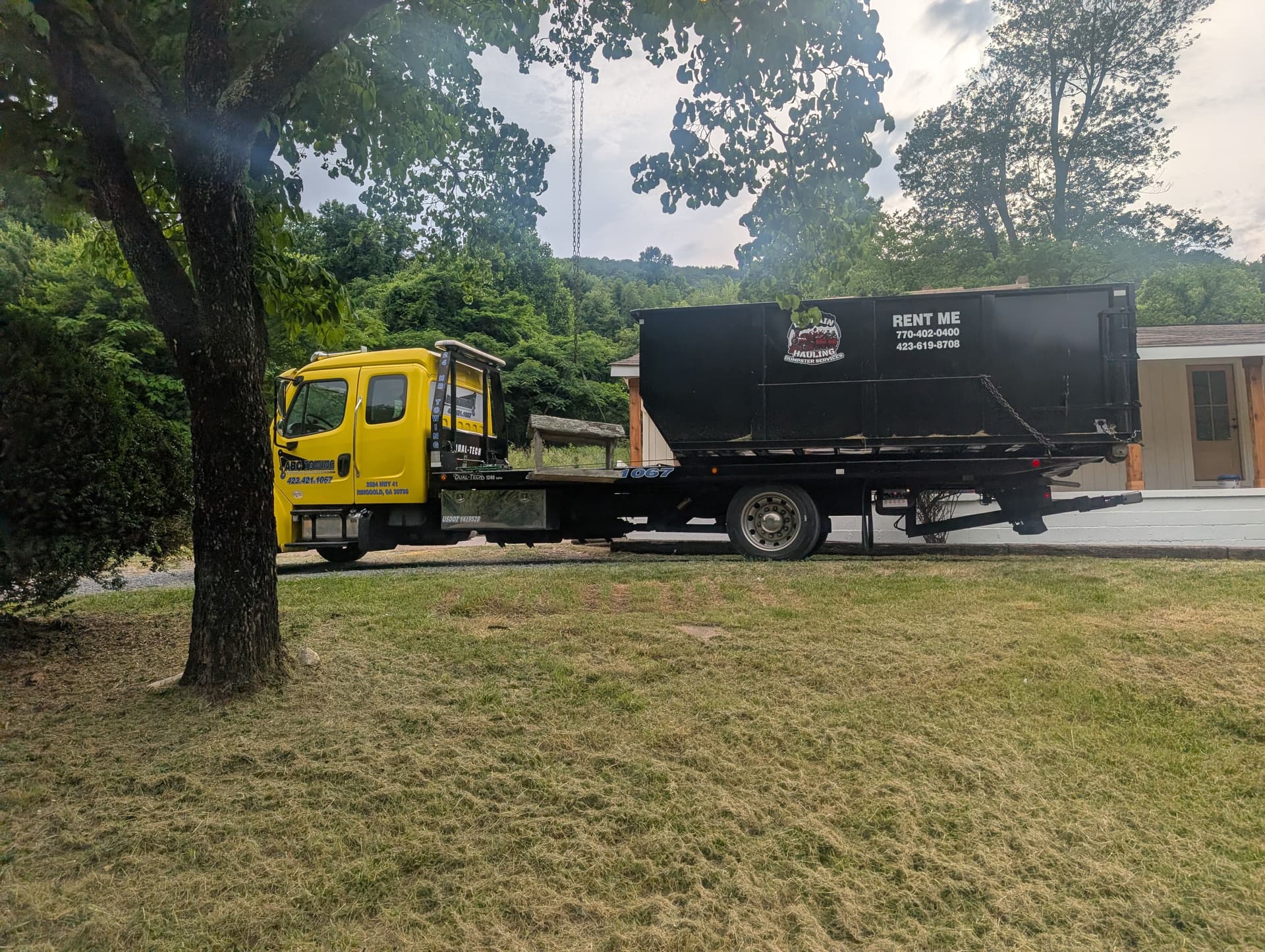 Gallery photos for Roll-Off Dumpster Hauled from Dalton to Ringgold: Image #3