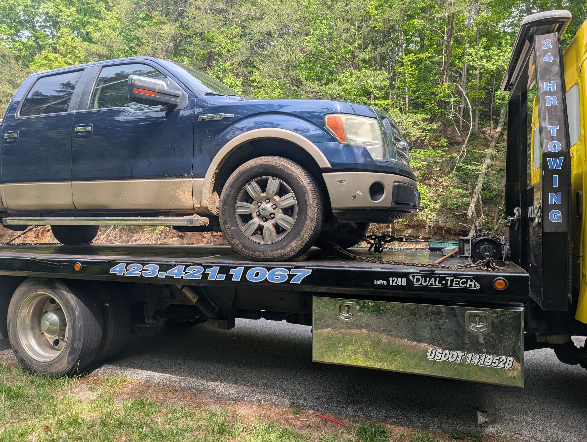 Gallery photos for Transmission Trouble Tow from Signal Mountain to the Shop: Image #3