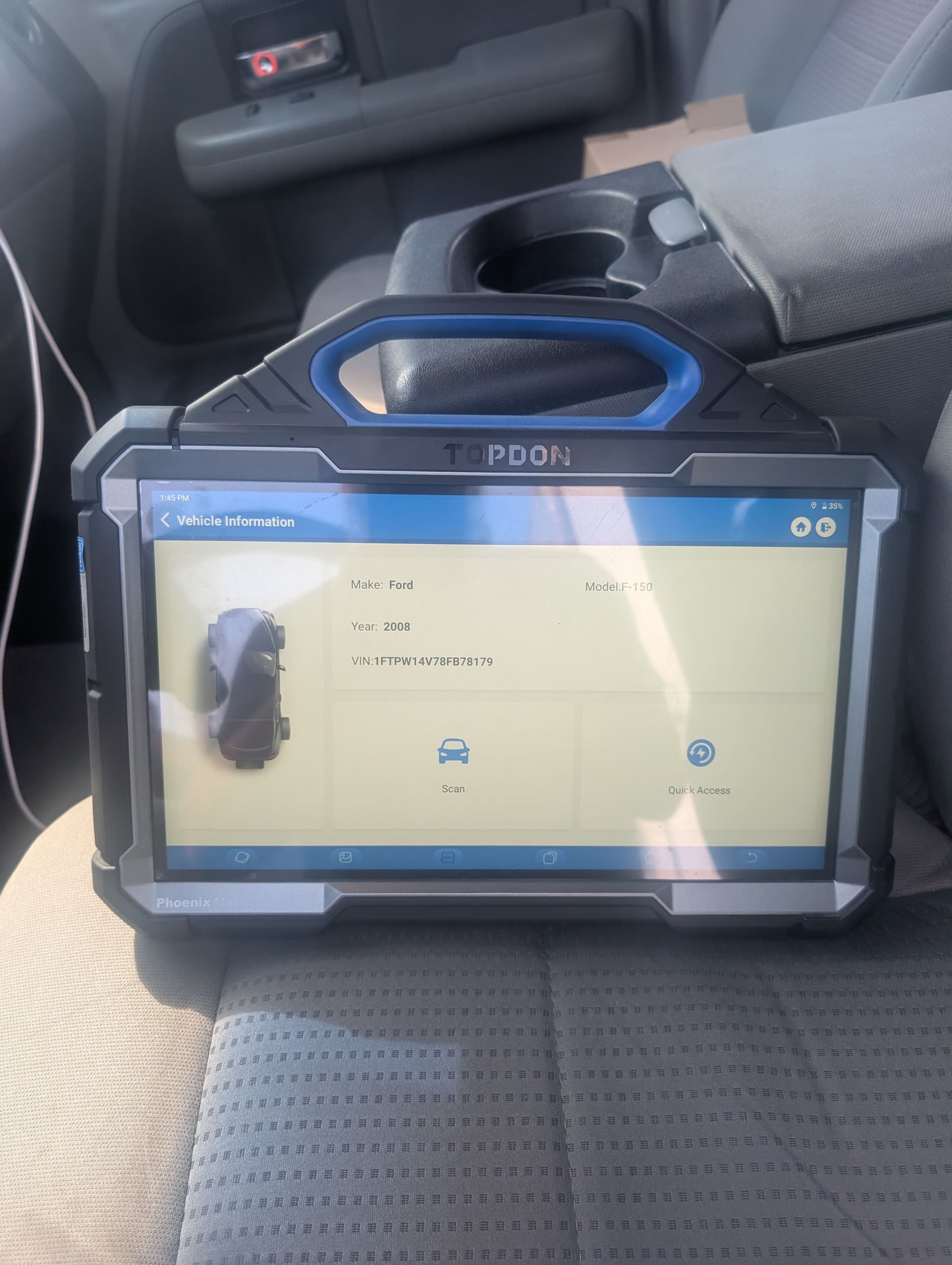 Deep Diagnostic Scan on a 2008 Ford F-150 Losing Power image