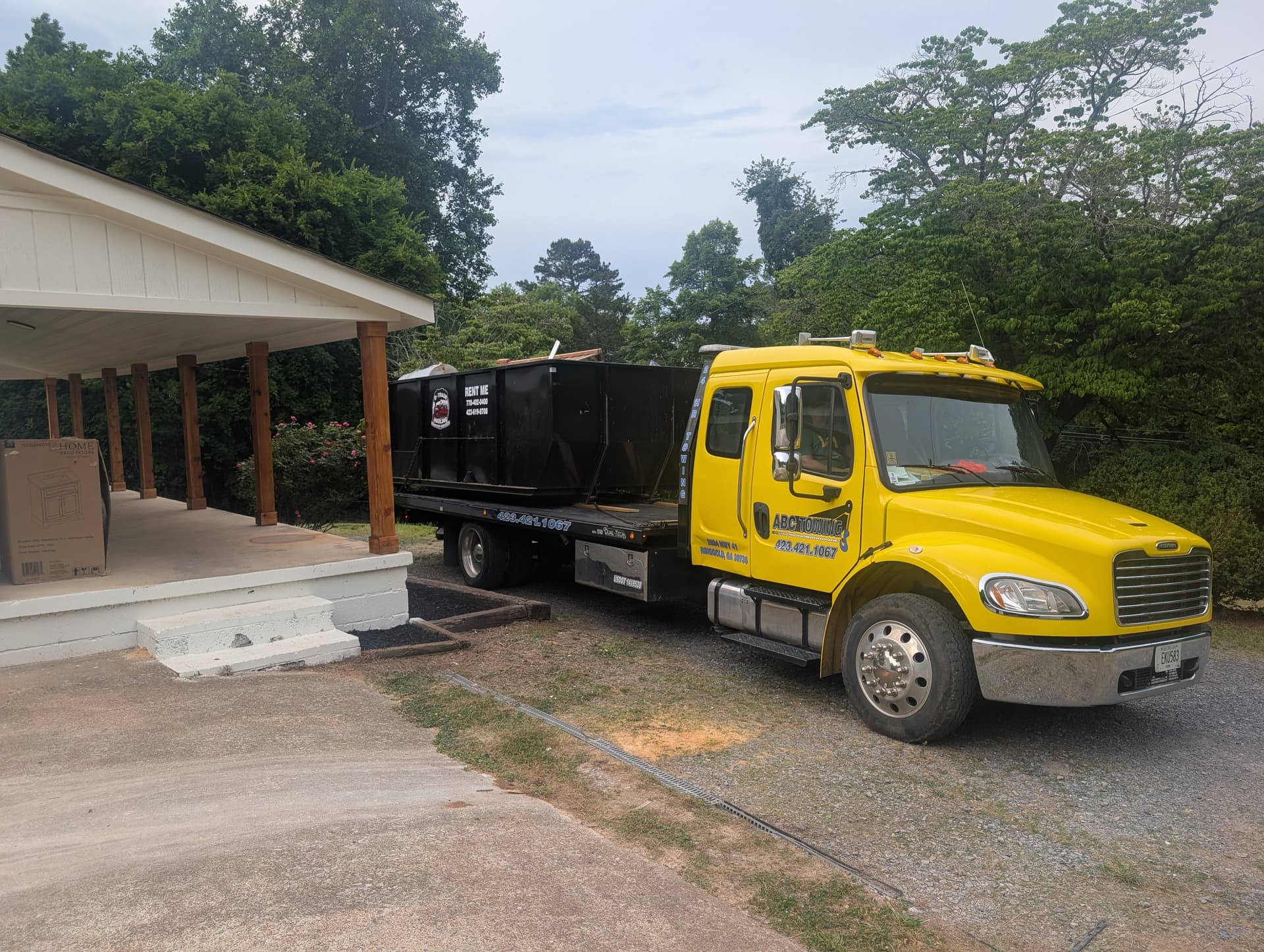 Gallery photos for Roll-Off Dumpster Hauled from Dalton to Ringgold: Image #1