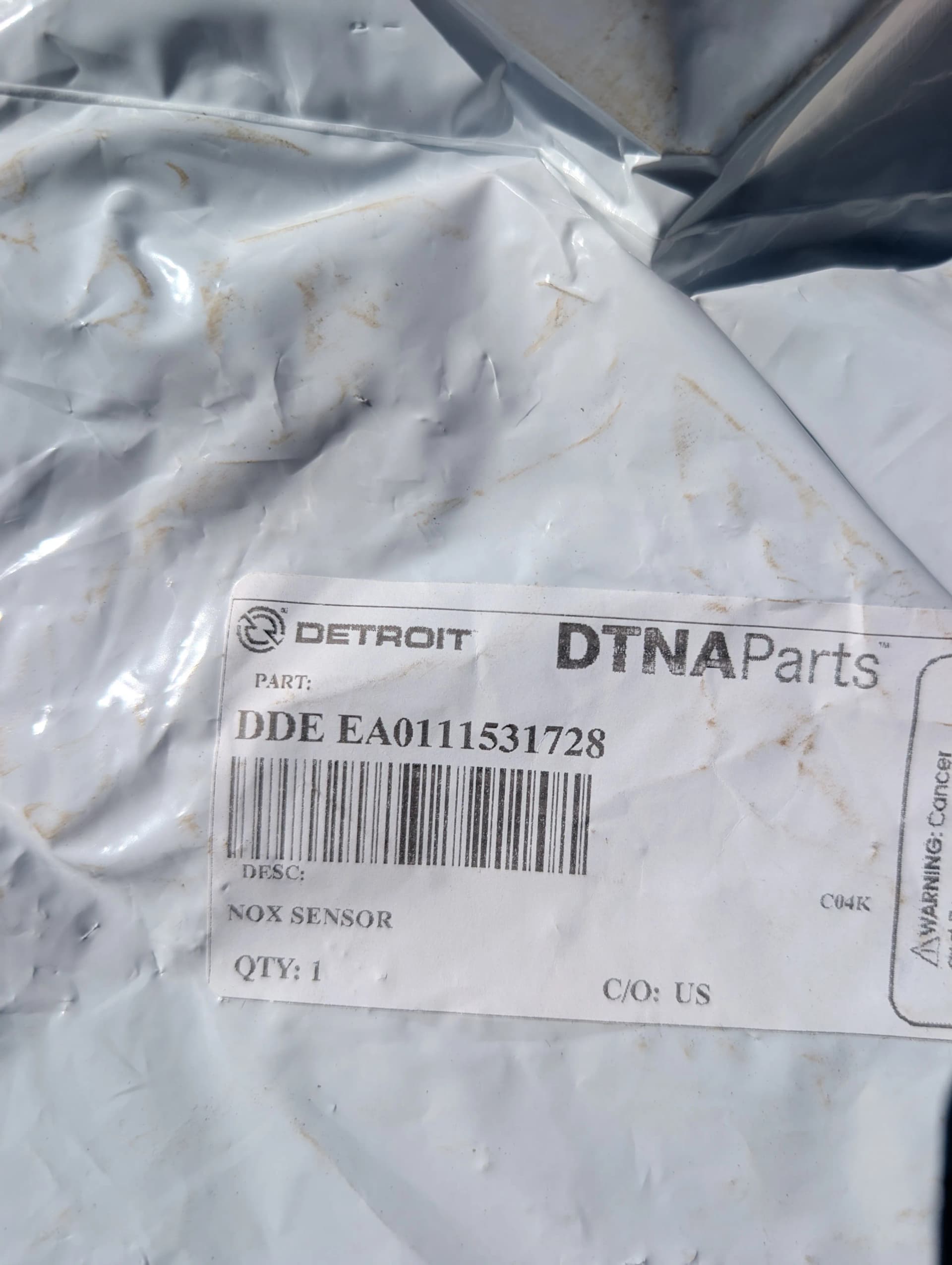 Gallery photos for Freightliner M2 Downstream NOx Sensor Replacement and Diesel Diagnostics: Image #4