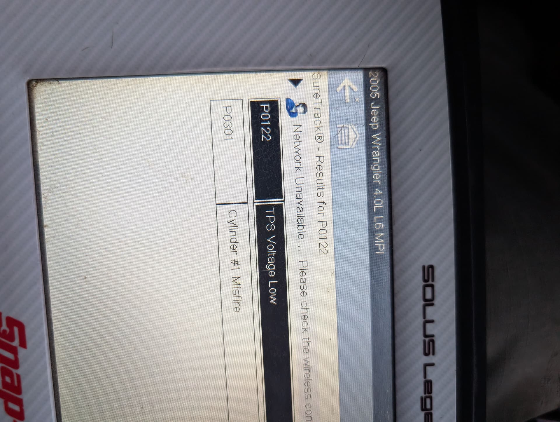 Gallery photos for Jeep Wrangler Issue Resolved with Throttle Position Sensor Replacement: Image #3