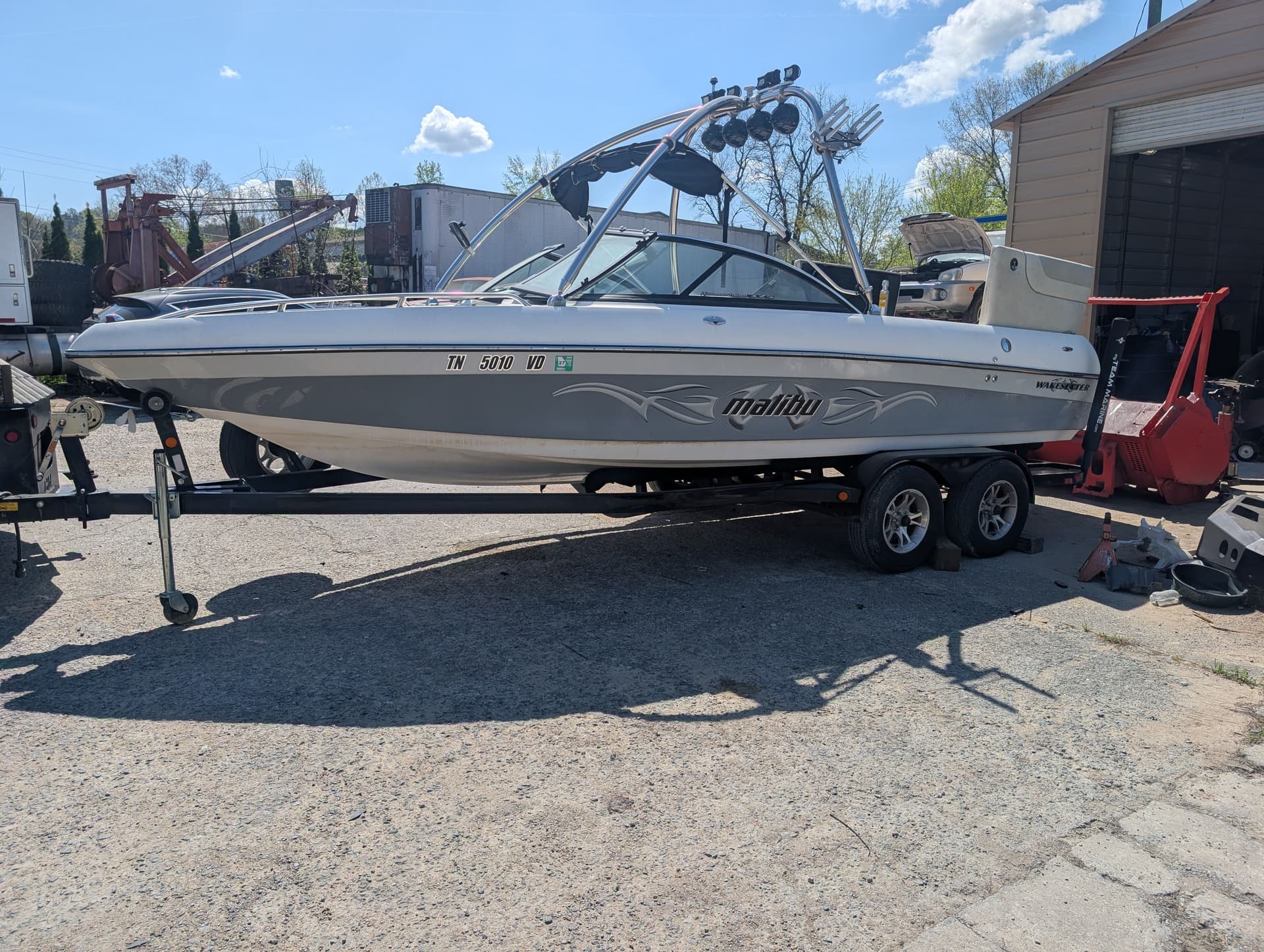 Engine Repair in Action: Bringing a Malibu Boat Back to Life image