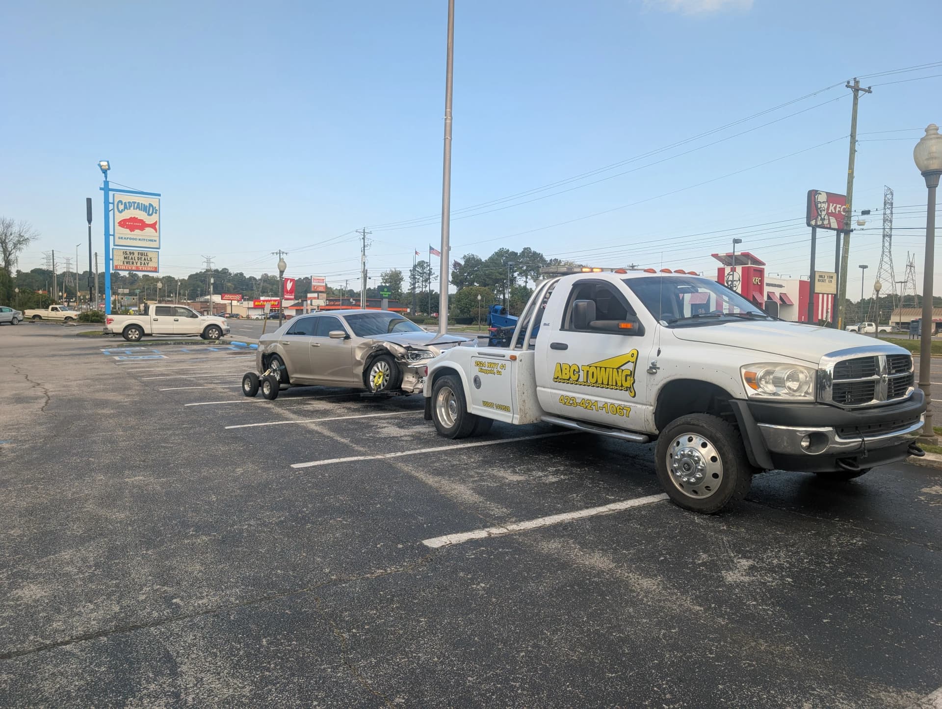 Accident Recovery on Battlefield Parkway - We Were There image