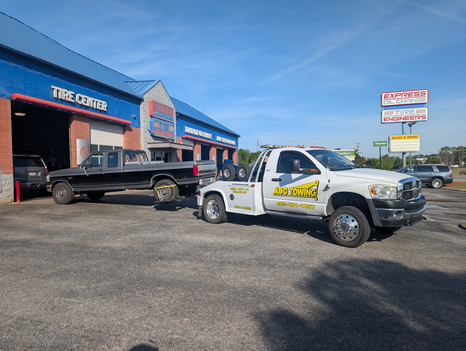 Gallery photos for Busted U-Joint Tow Off Alabama Hwy to Fort Oglethorpe: Image #1