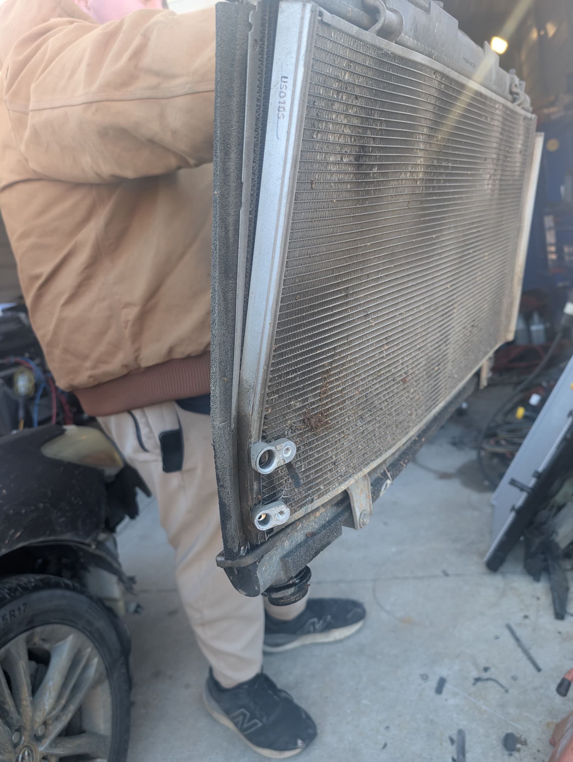 Gallery photos for Toyota Camry Repair After Wildlife Collision: Image #5