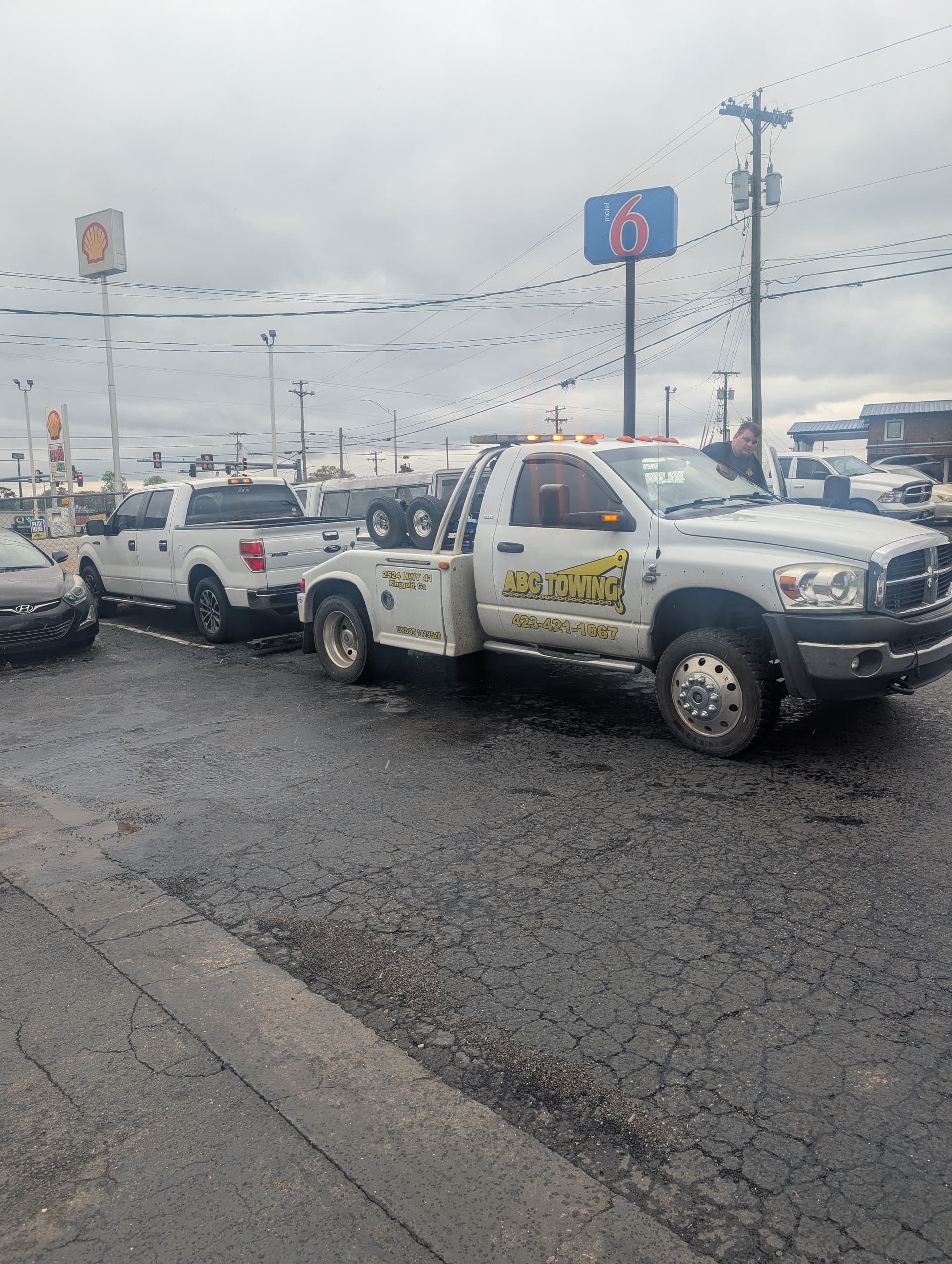 ABC Towing Rescues Ford F150 in Ringgold GA image