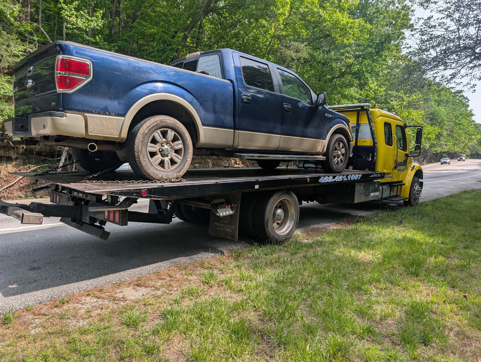 Gallery photos for Transmission Trouble Tow from Signal Mountain to the Shop: Image #4