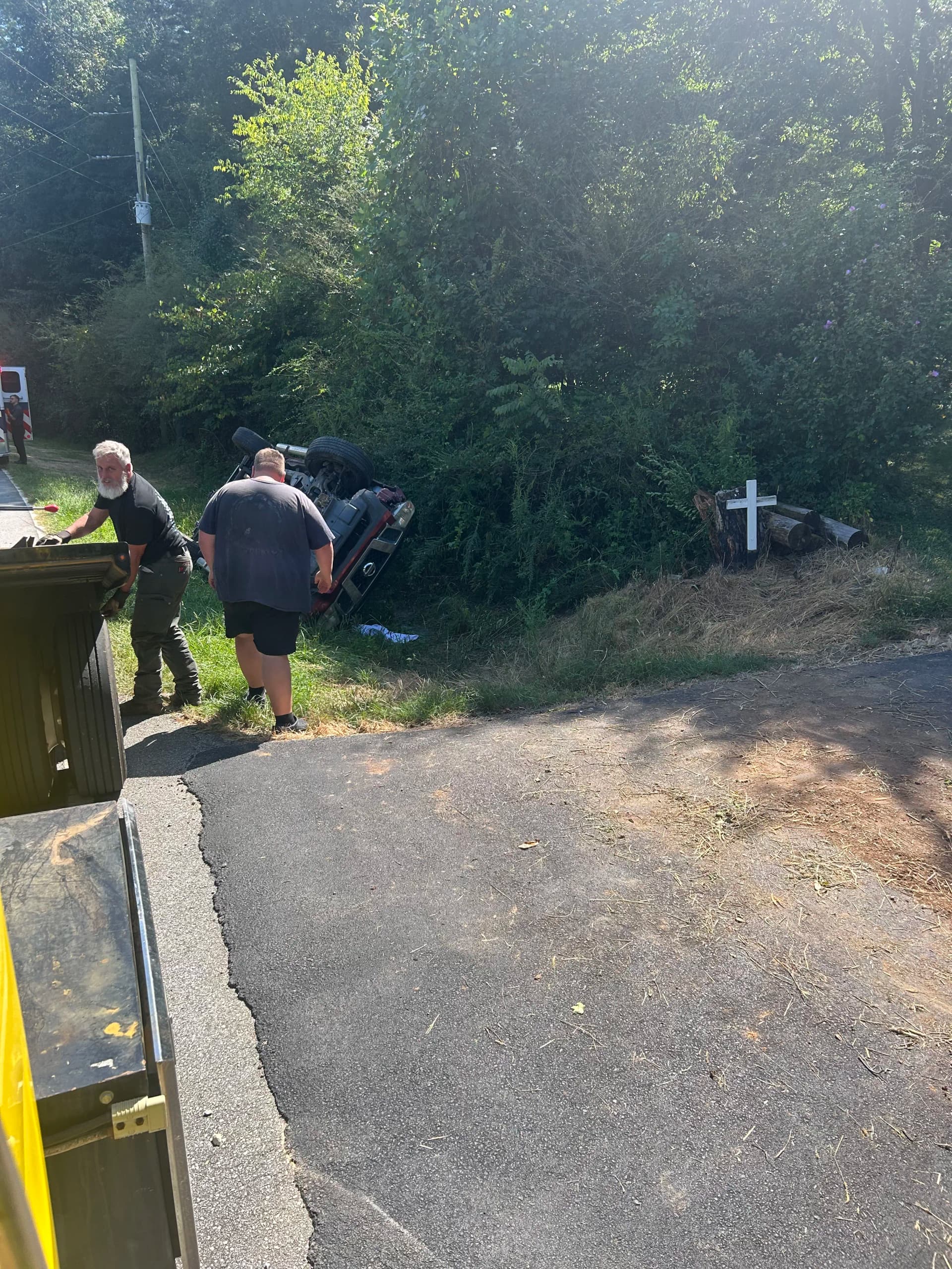Gallery photos for Rollover Recovery on Bandy Road in Catoosa County: Image #2