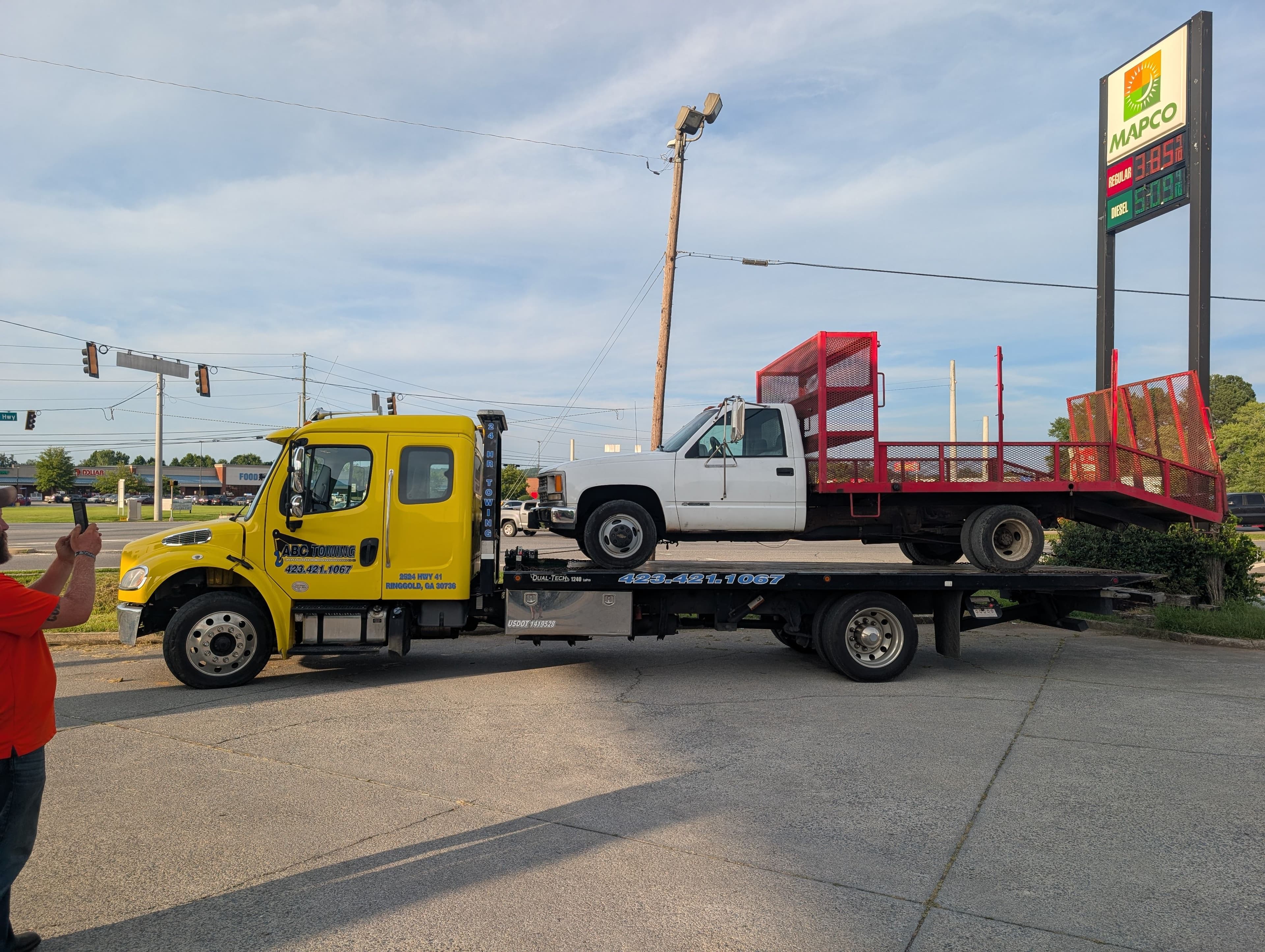 Project Work Truck Hauled from Adairsville to Ringgold for Repairs image