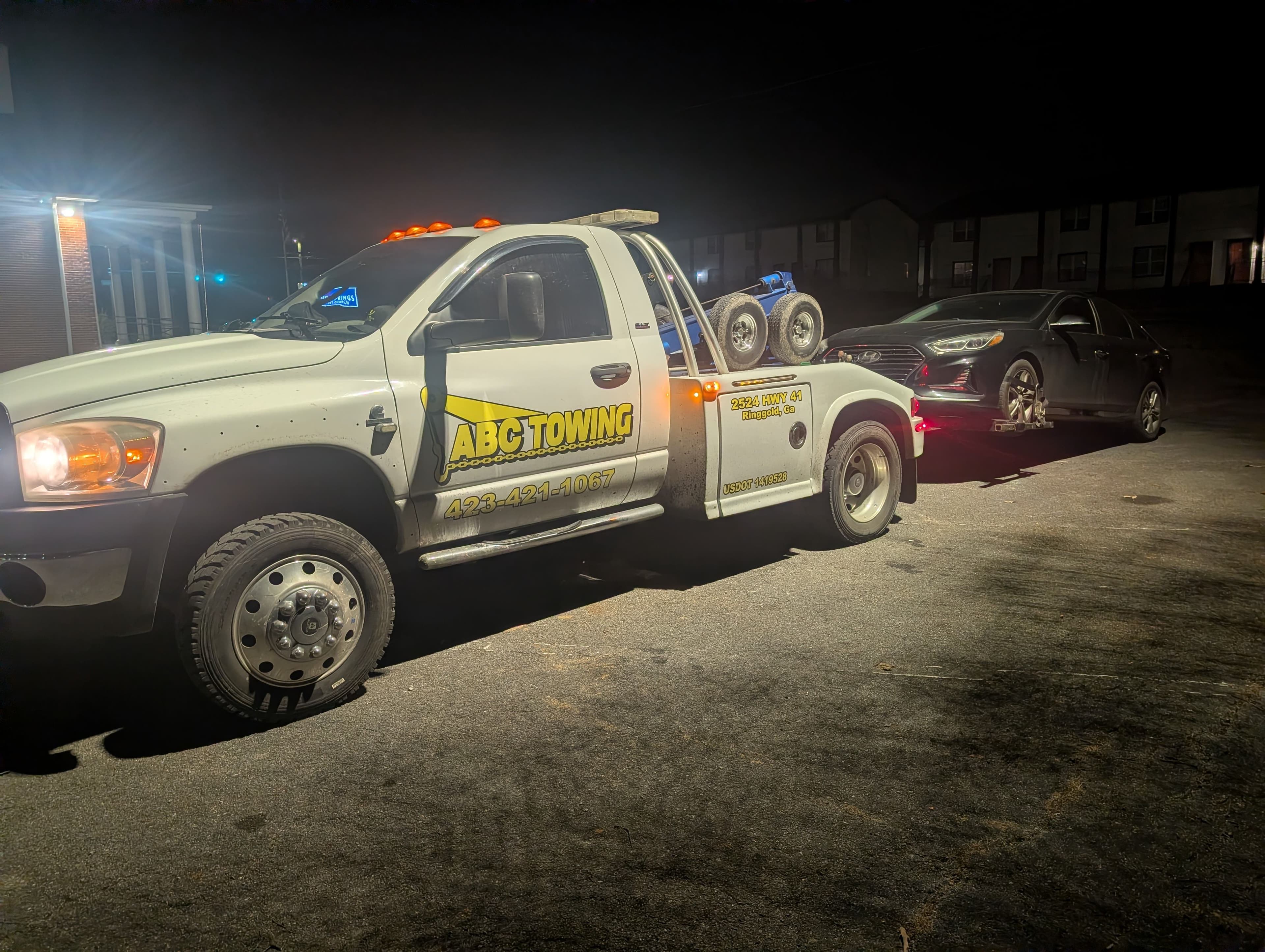 Project Nighttime Towing on Cloud Springs Rd Fort Oglethorpe GA image