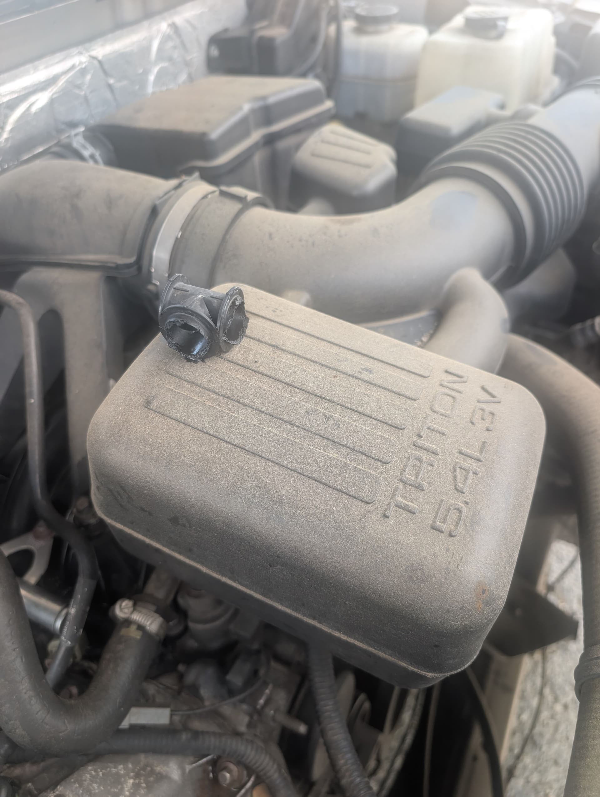 Gallery photos for Blown Heater Hose Repair on a Ford Expedition: Image #1