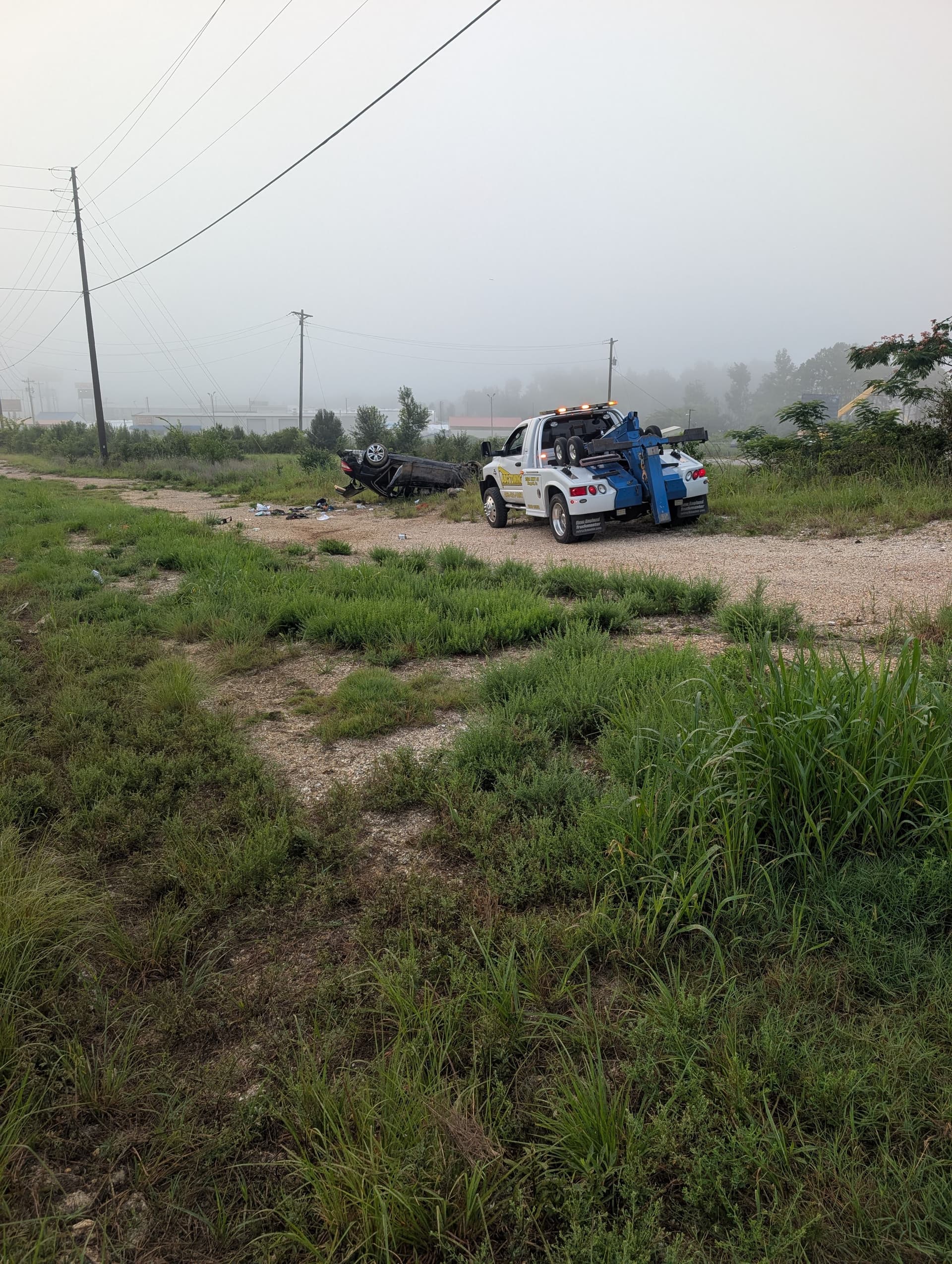 Gallery photos for Rollover Recovery at the 348 Entrance Ramp: Image #3