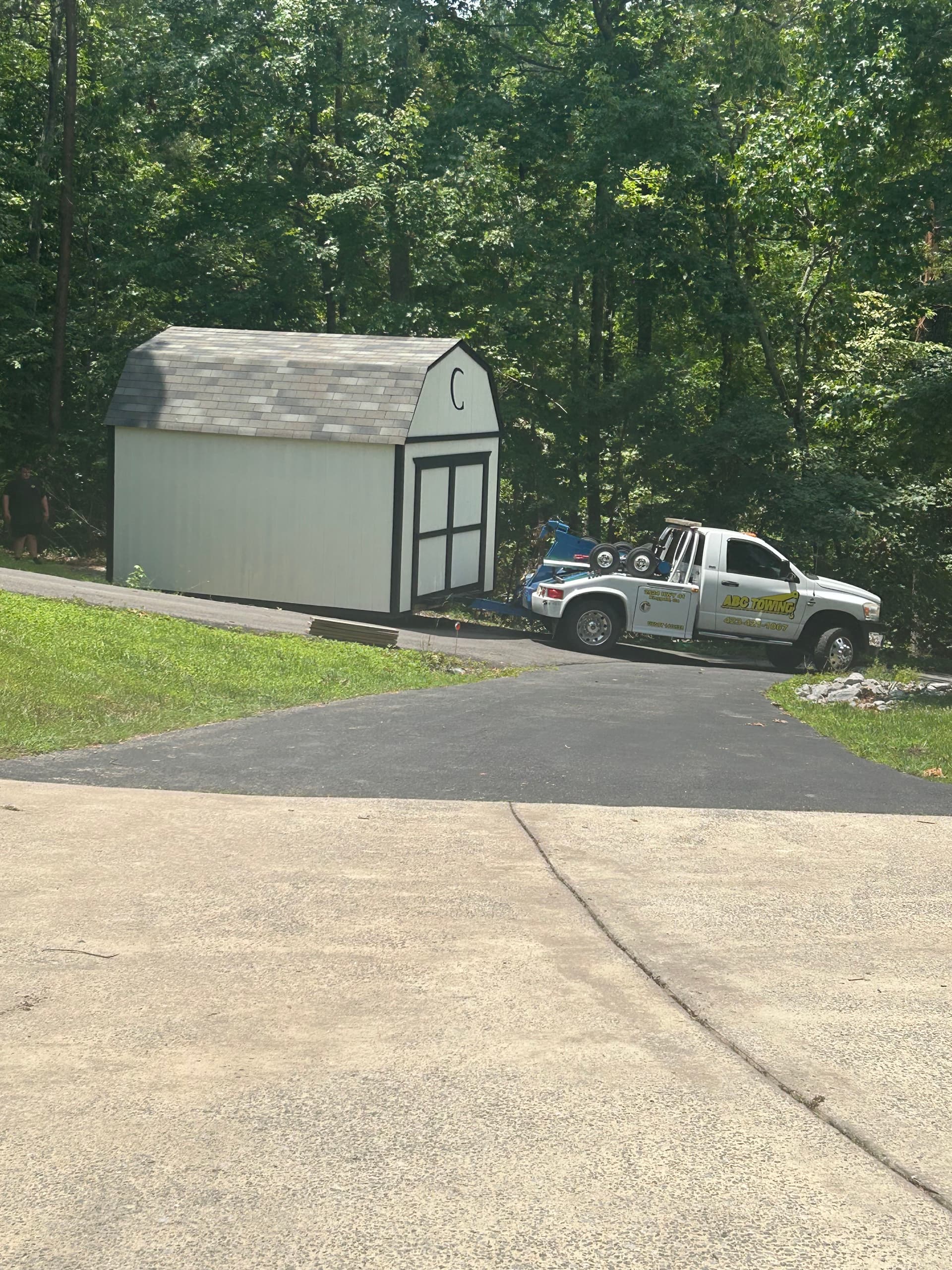 Gallery photos for Shed Relocated and Leveled to Make Room for a Home Addition: Image #8