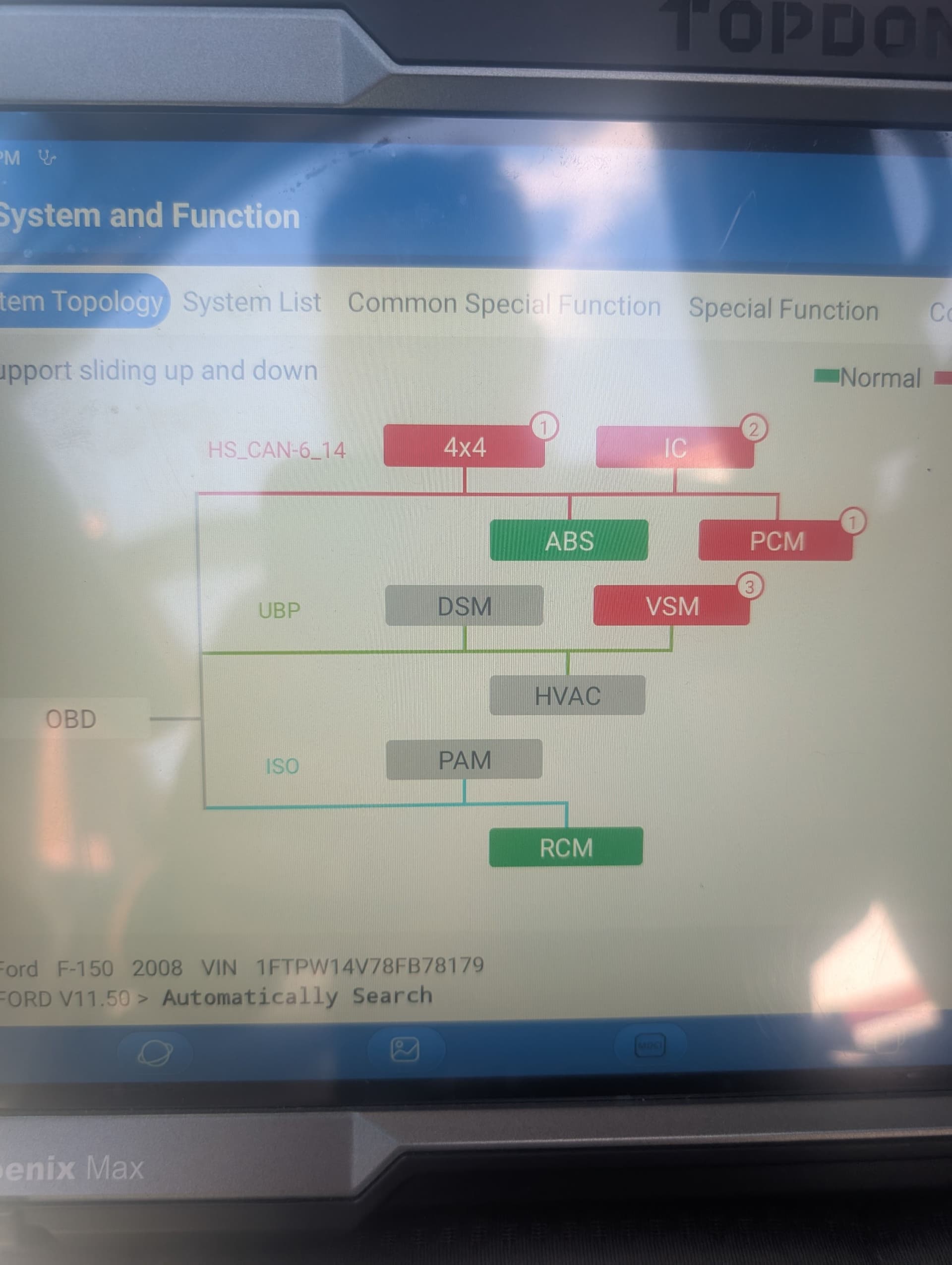 Gallery photos for Deep Diagnostic Scan on a 2008 Ford F-150 Losing Power: Image #3