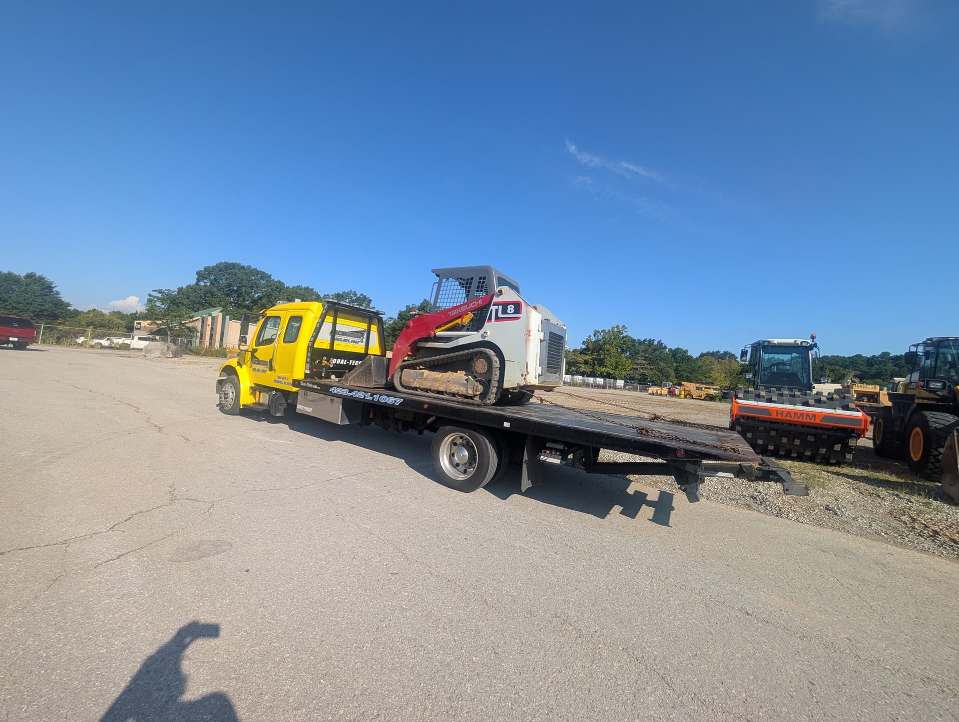 Gallery photos for T8 Track Steer Hauled from Power Equipment to Tunnel Hill GA: Image #7