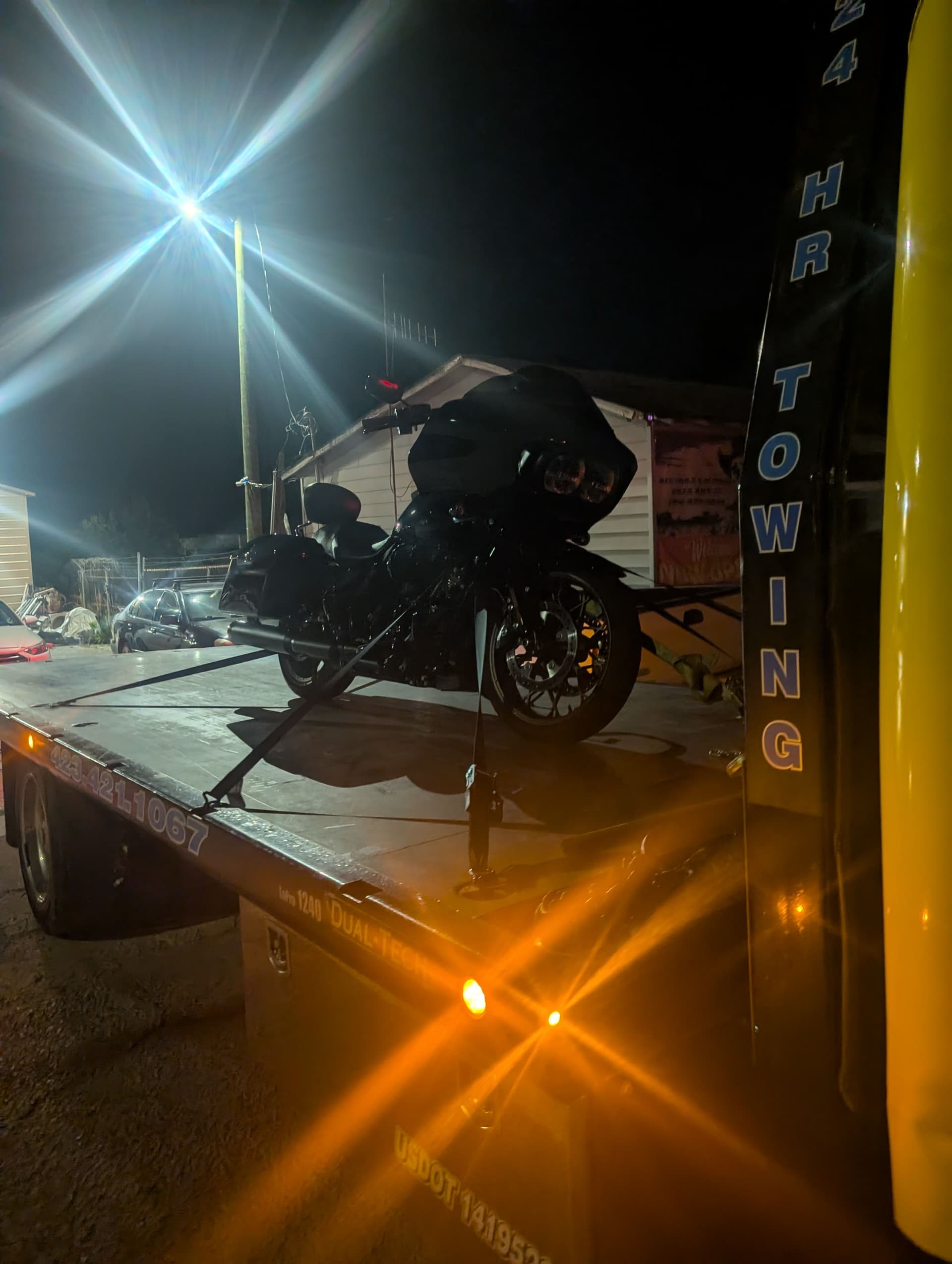 Gallery photos for Motorcycle Towing Done Right in Ringgold Day or Night: Image #2