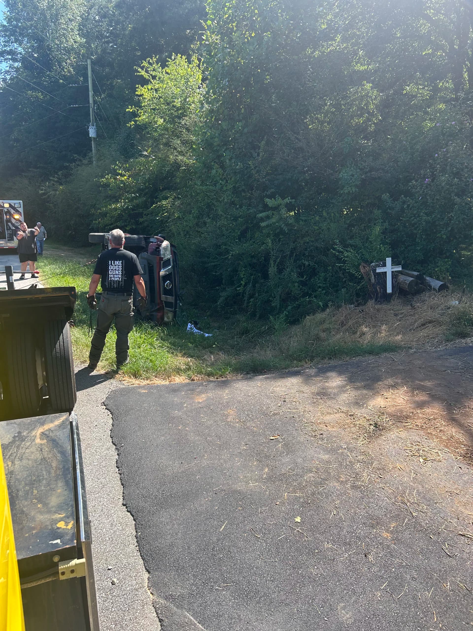 Gallery photos for Rollover Recovery on Bandy Road in Catoosa County: Image #1