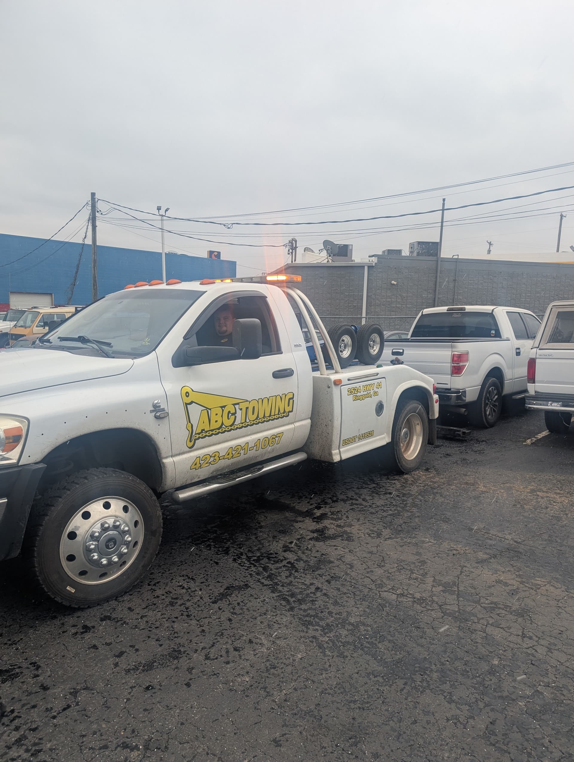 Gallery photos for ABC Towing Rescues Ford F150 in Ringgold GA: Image #1