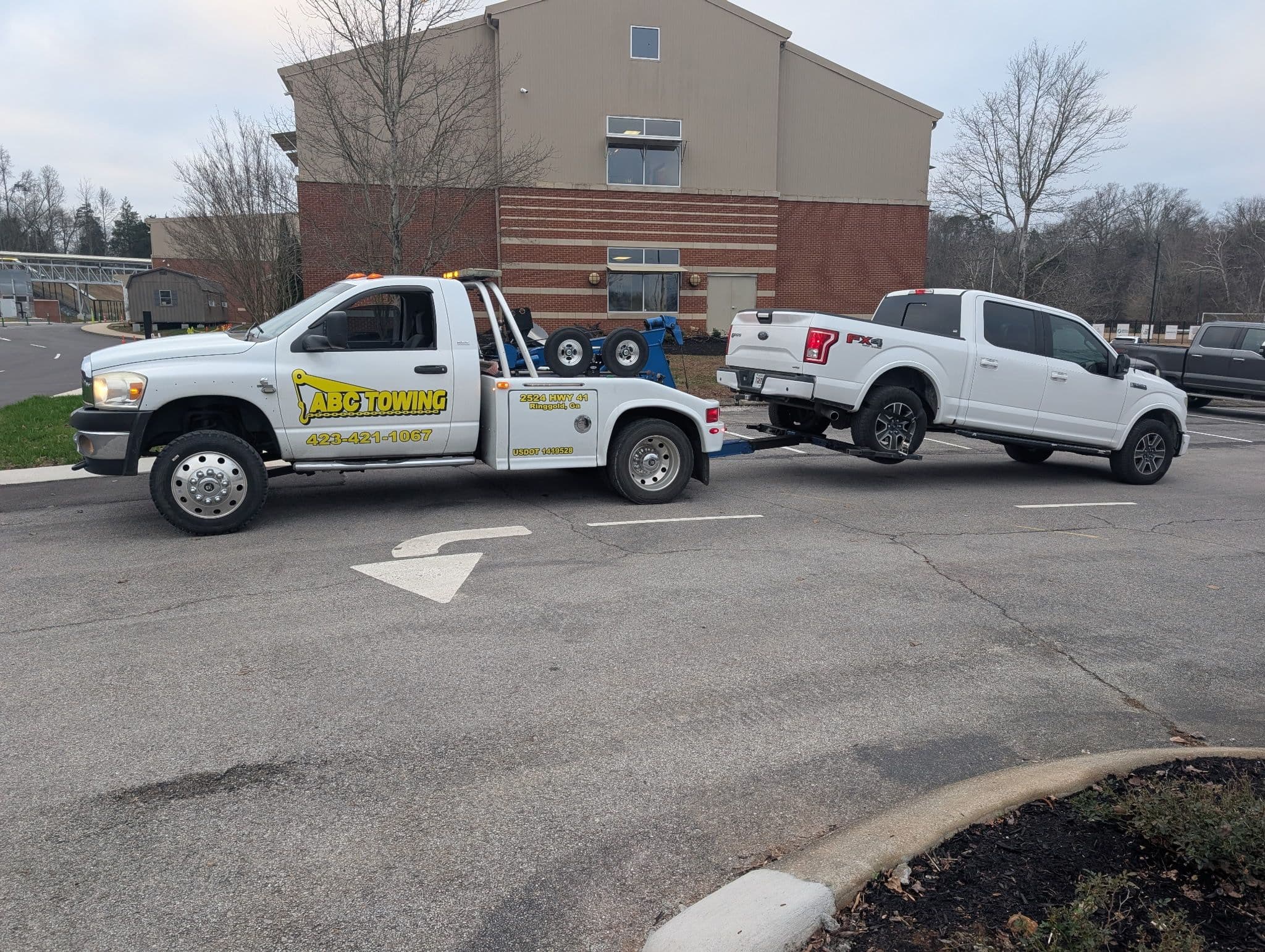 Project Reliable Towing from Ooltewah to Ringgold: Our Dodge Tow Truck in Action image