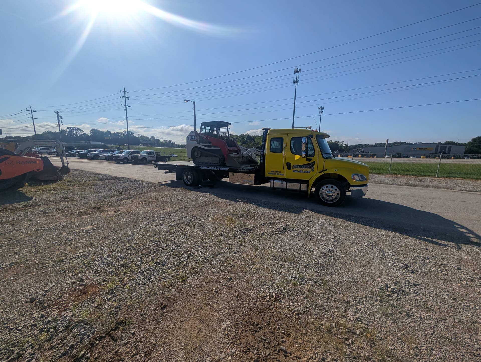 Gallery photos for T8 Track Steer Hauled from Power Equipment to Tunnel Hill GA: Image #4