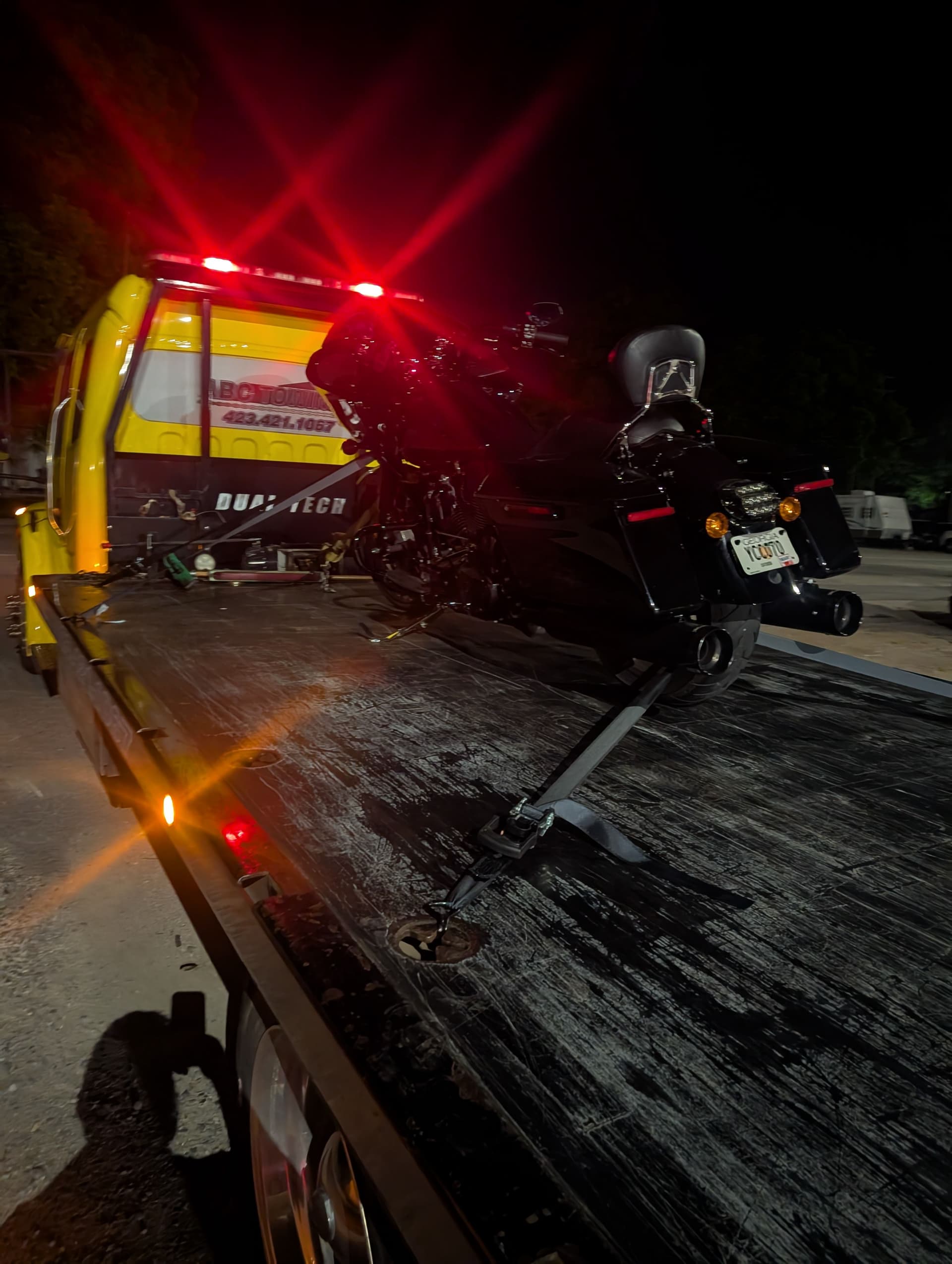 Gallery photos for Motorcycle Towing Done Right in Ringgold Day or Night: Image #4