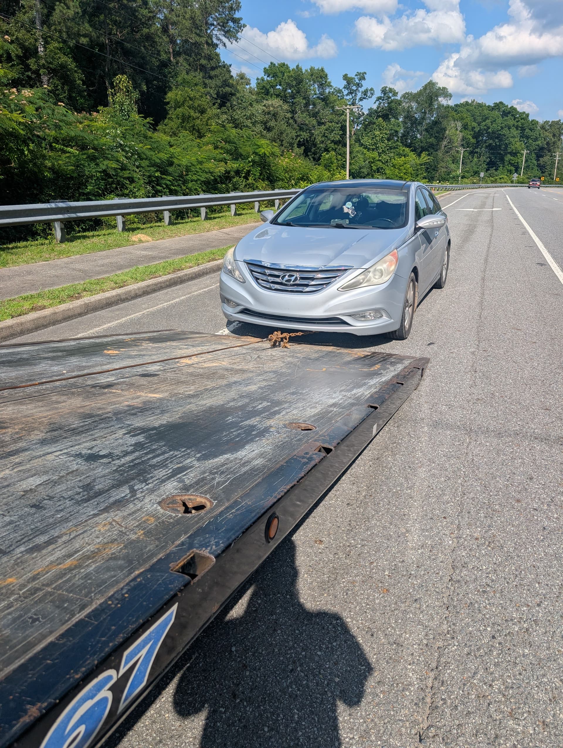 Flatbed Tow in Ringgold GA When a Hyundai Sonata Wouldn't Start image