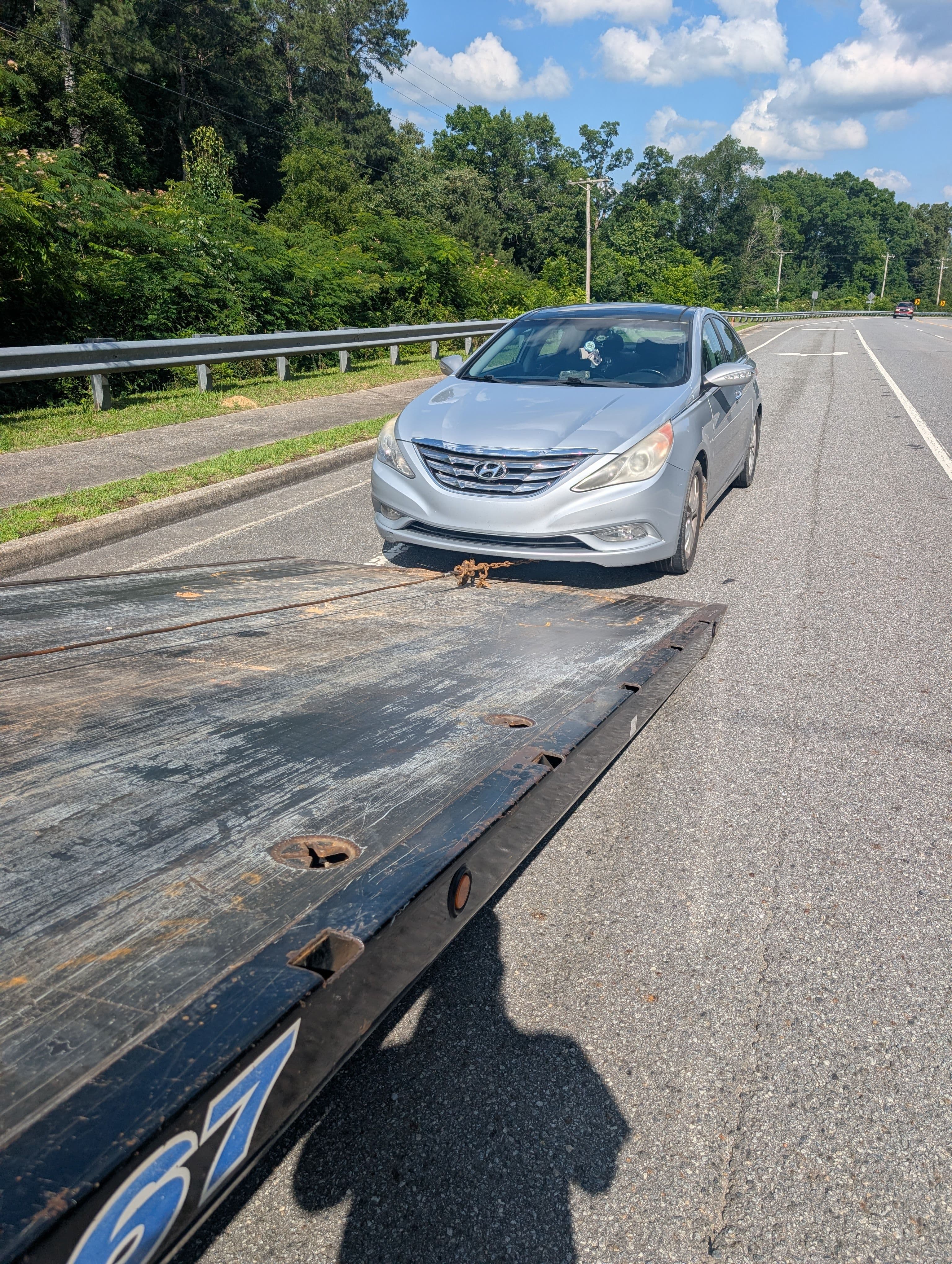 Project Flatbed Tow in Ringgold GA When a Hyundai Sonata Wouldn't Start image