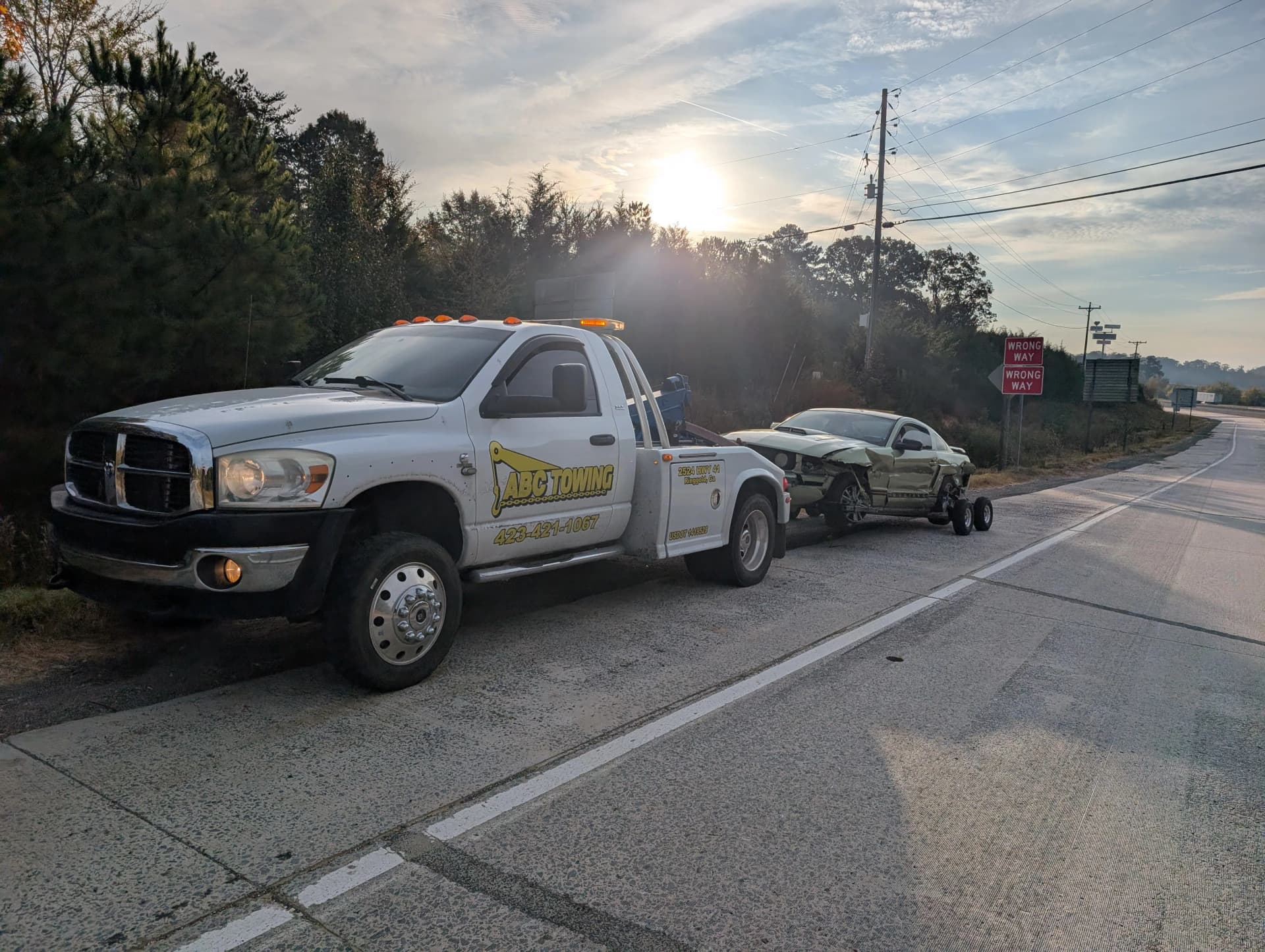 Gallery photos for Accident Recovery Towing on I-75 Northbound Ringgold GA: Image #6