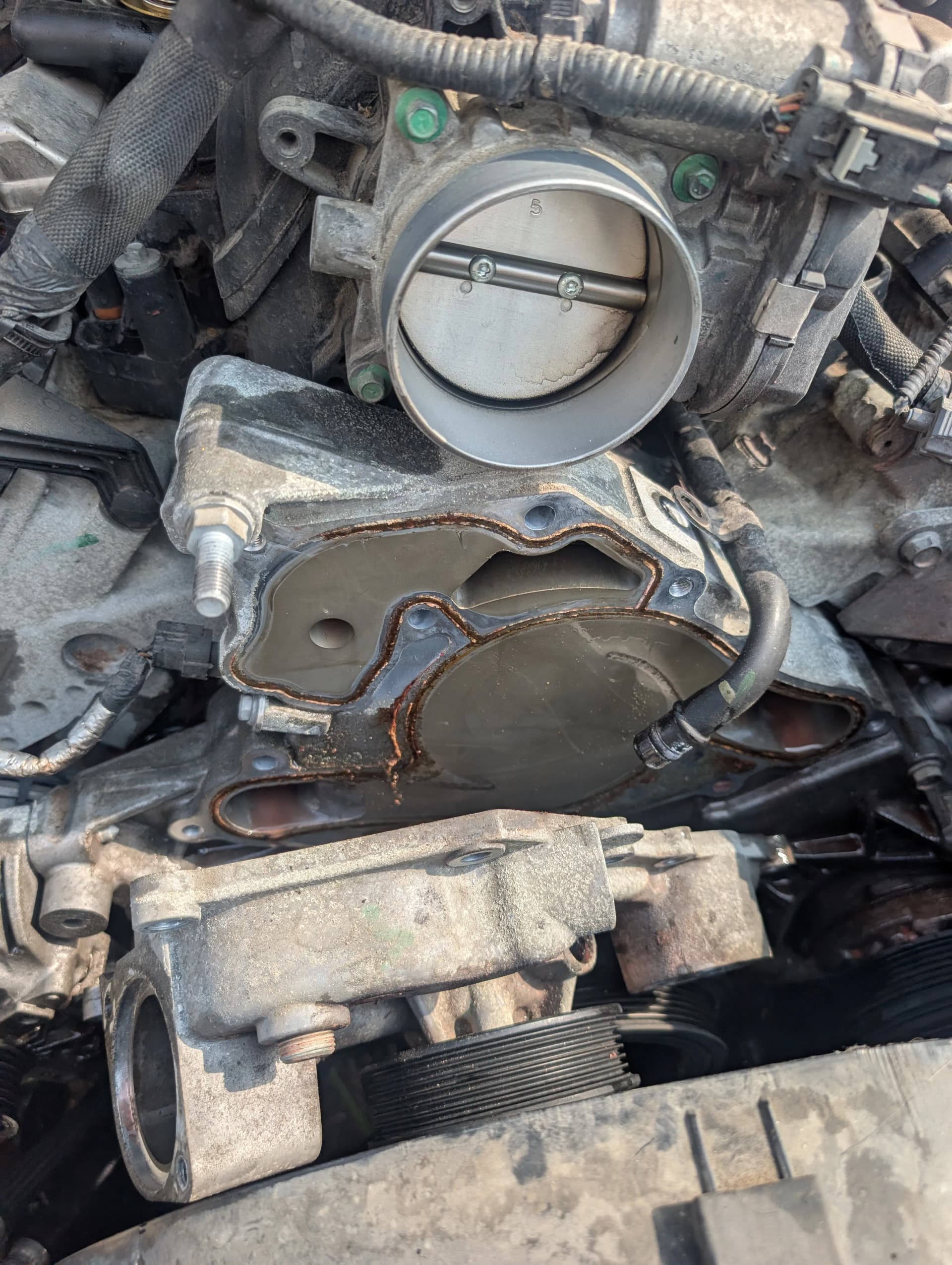 Gallery photos for Dodge Durango 5.7 Hemi Water Pump Replacement and Brake Service: Image #6