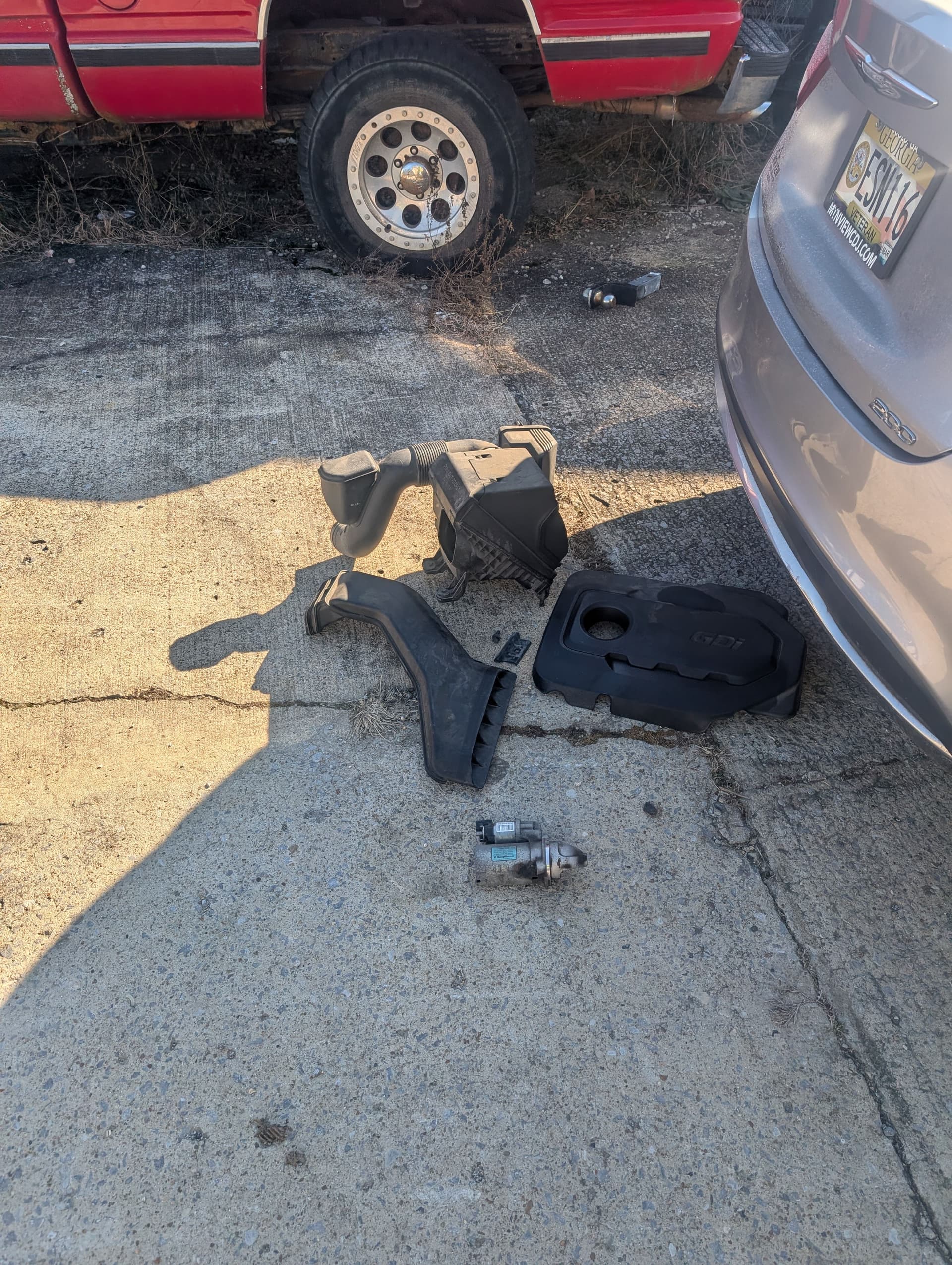 Gallery photos for Hyundai Sonata Starter Replacement Success: Image #3