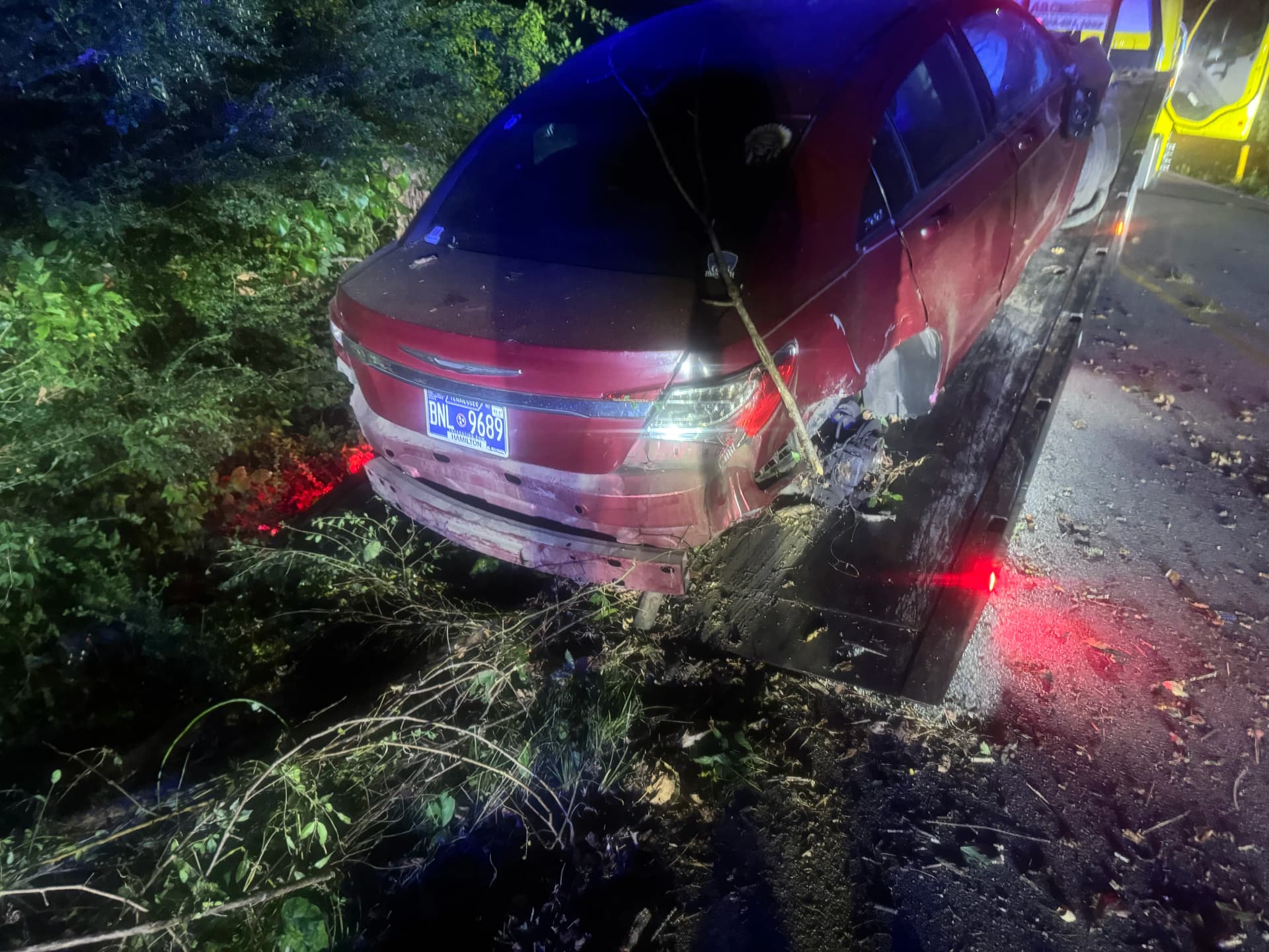 Gallery photos for Late-Night Accident Recovery on Pine Grove Rd: Image #1