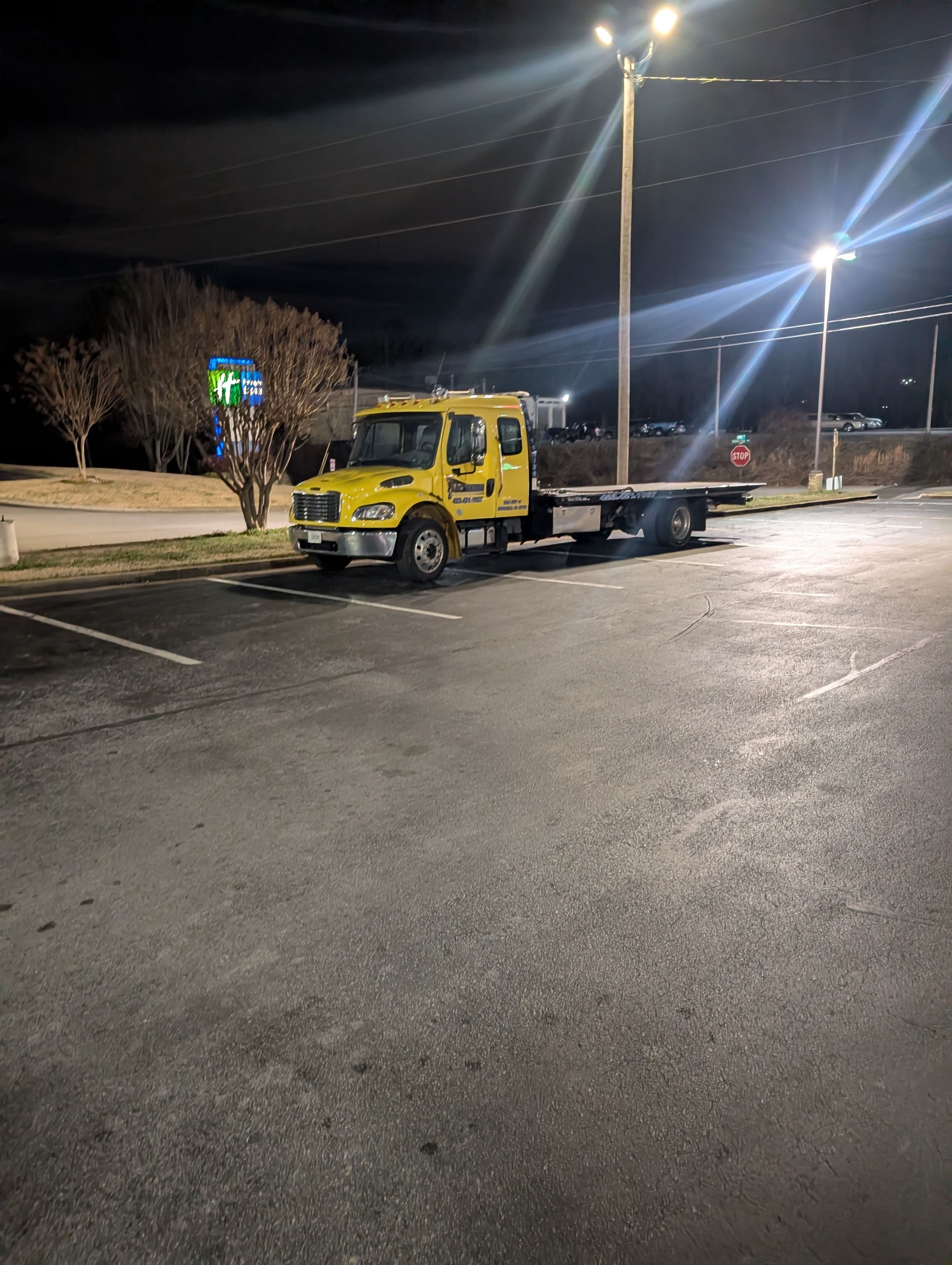 Project Reliable Night Towing of a Dodge Charger image