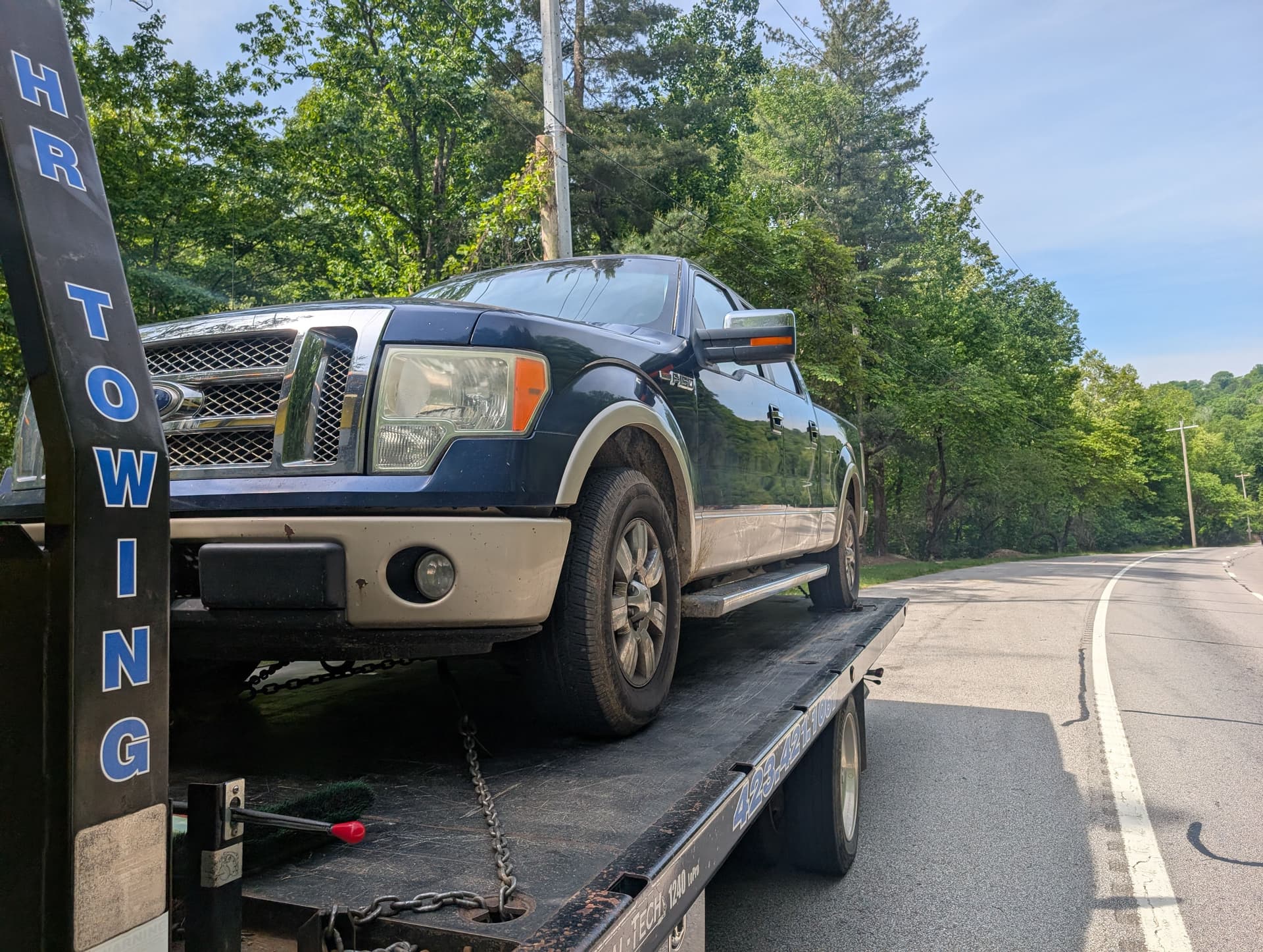 Gallery photos for Transmission Trouble Tow from Signal Mountain to the Shop: Image #6