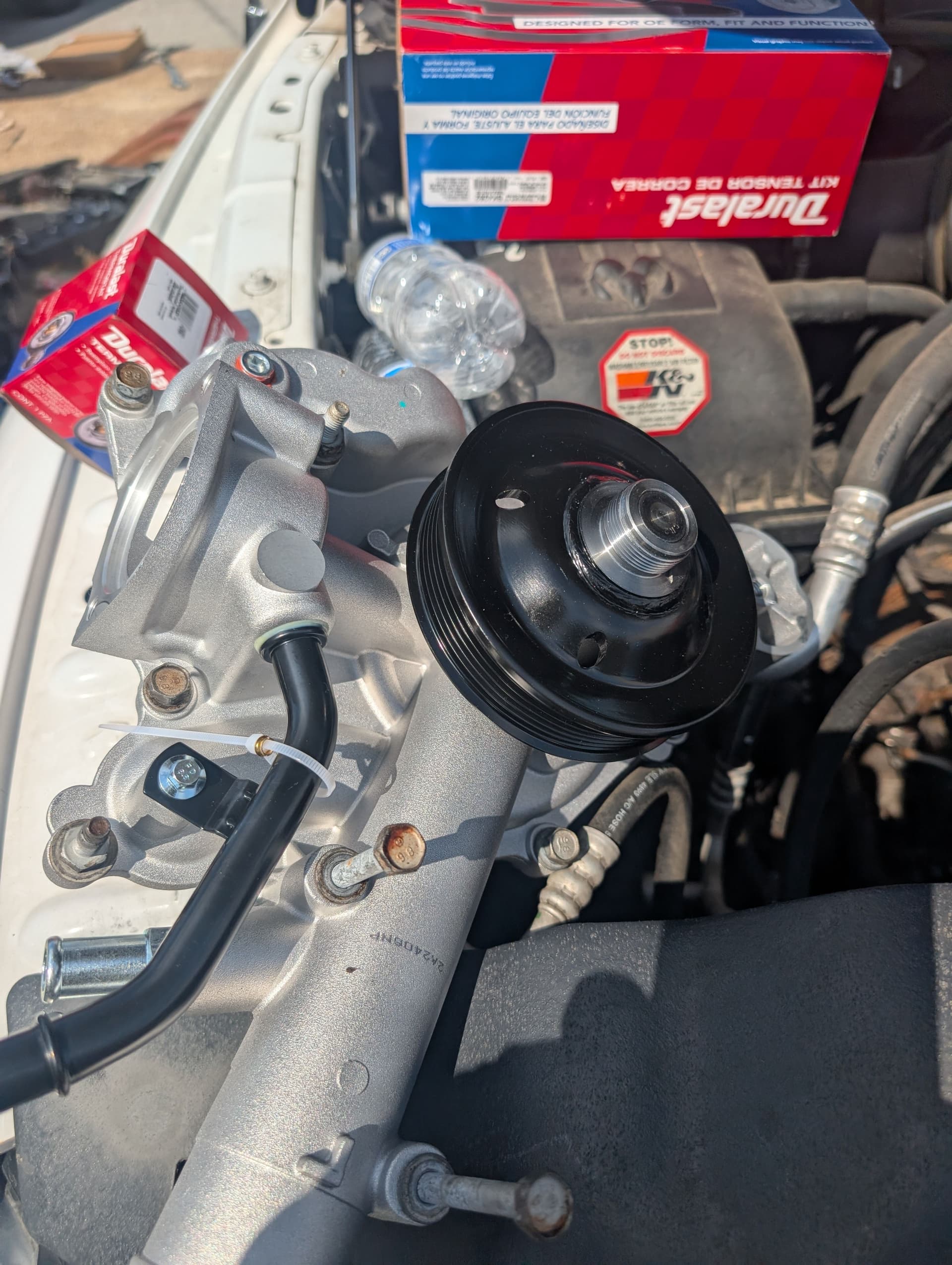 Gallery photos for Ram 1500 Hemi 5.7 Water Pump and Cooling System Repair: Image #1