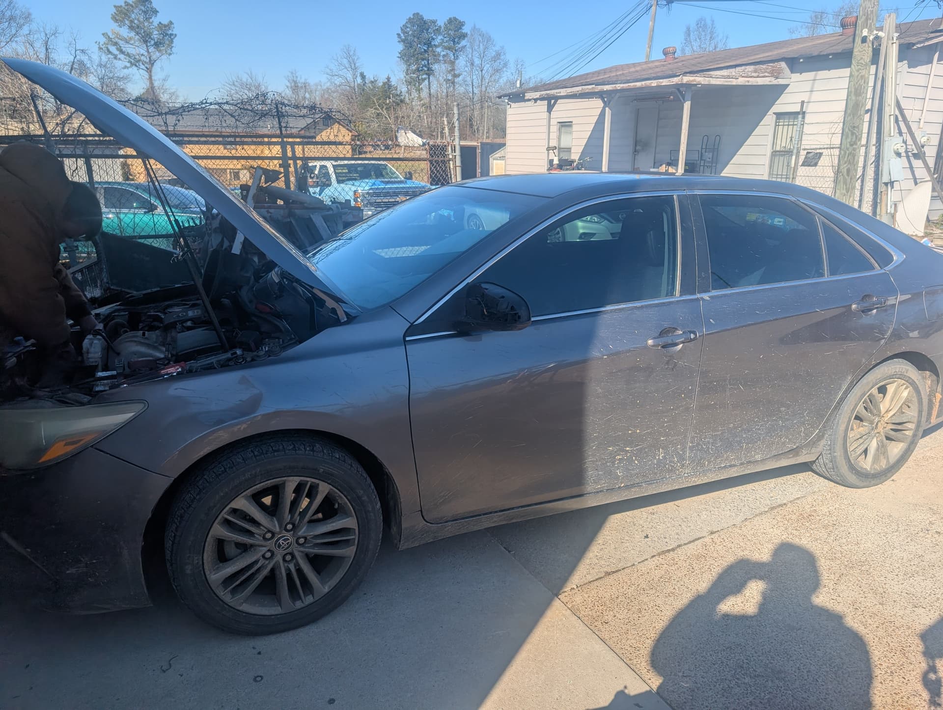 Gallery photos for Toyota Camry Repair After Wildlife Collision: Image #3