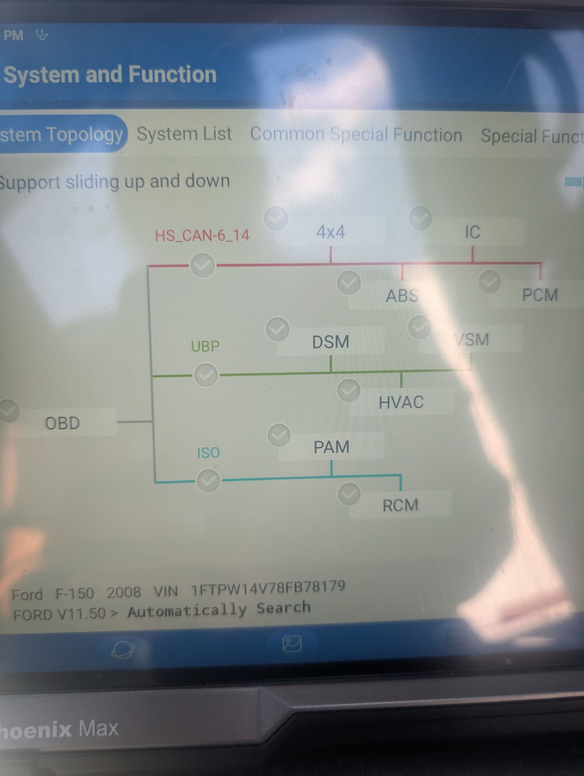 Gallery photos for Deep Diagnostic Scan on a 2008 Ford F-150 Losing Power: Image #1