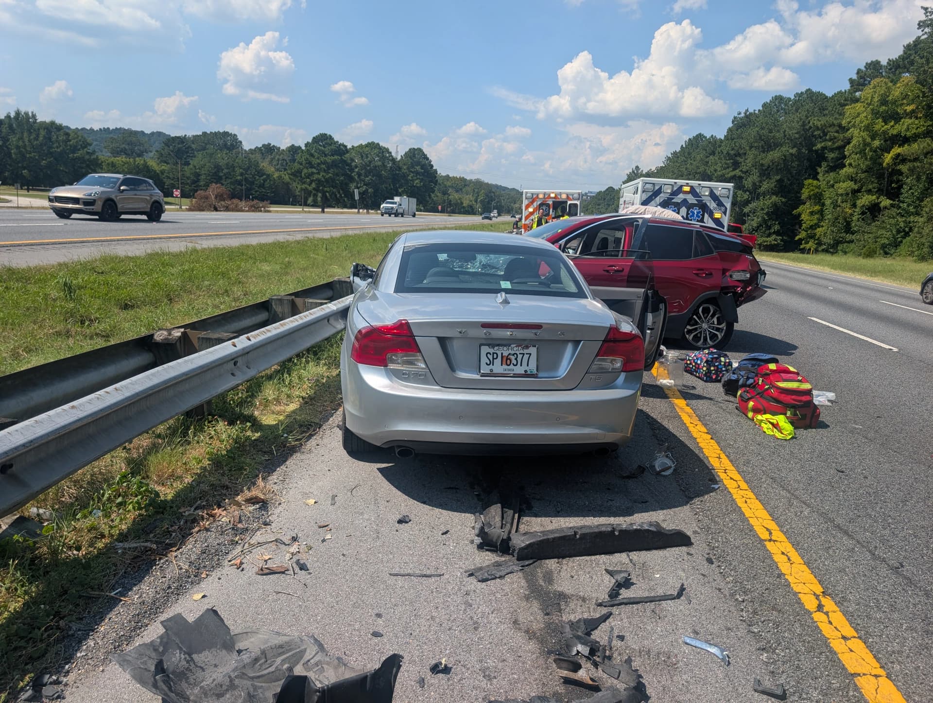 Gallery photos for Multi-Vehicle Accident Response on I-75 North in Ringgold: Image #2