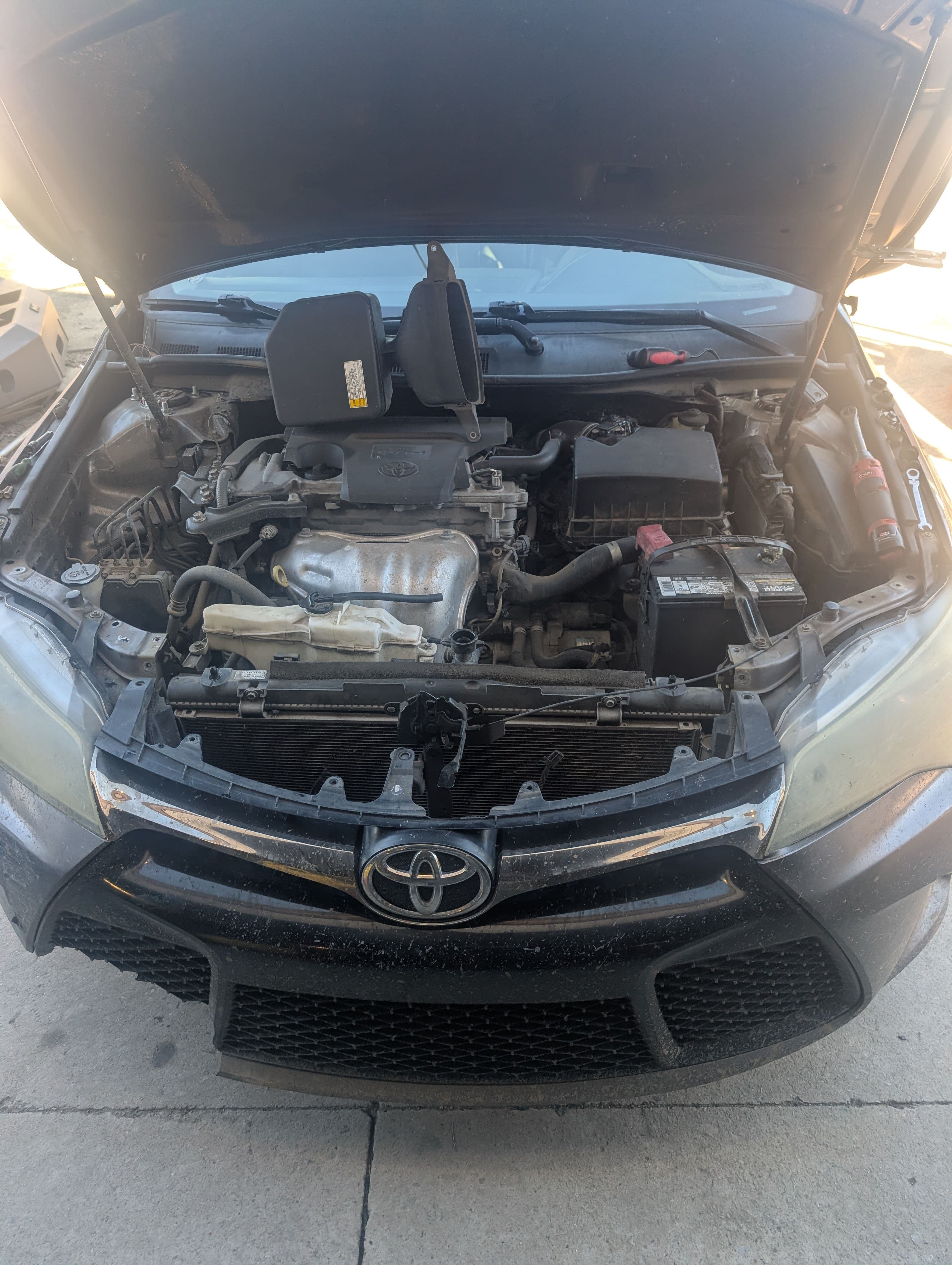 Project Toyota Camry Repair After Wildlife Collision image