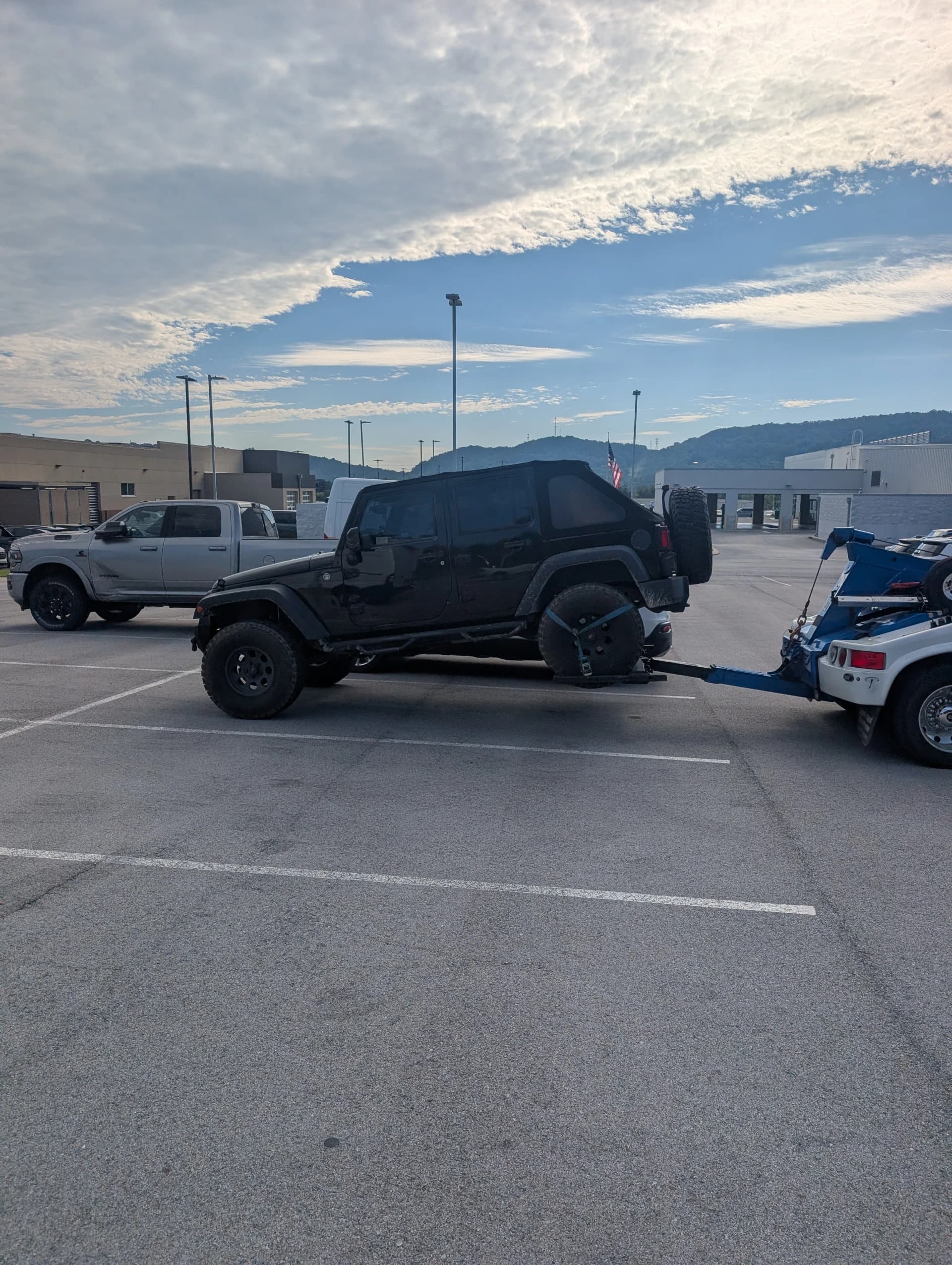 Gallery photos for Jeep Wrangler Tow to the Dealer in Ringgold: Image #4