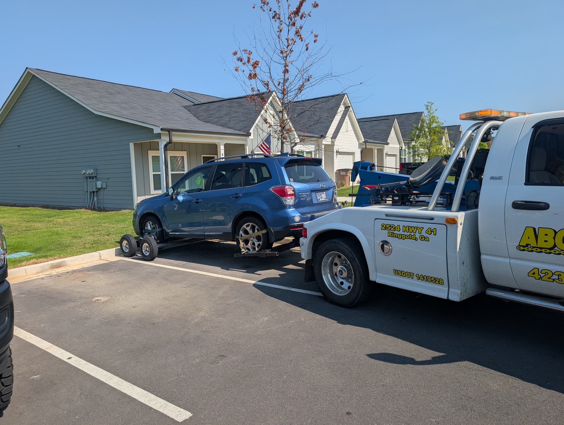 Gallery photos for Private Property Towing Done Right for AWD Vehicles: Image #4